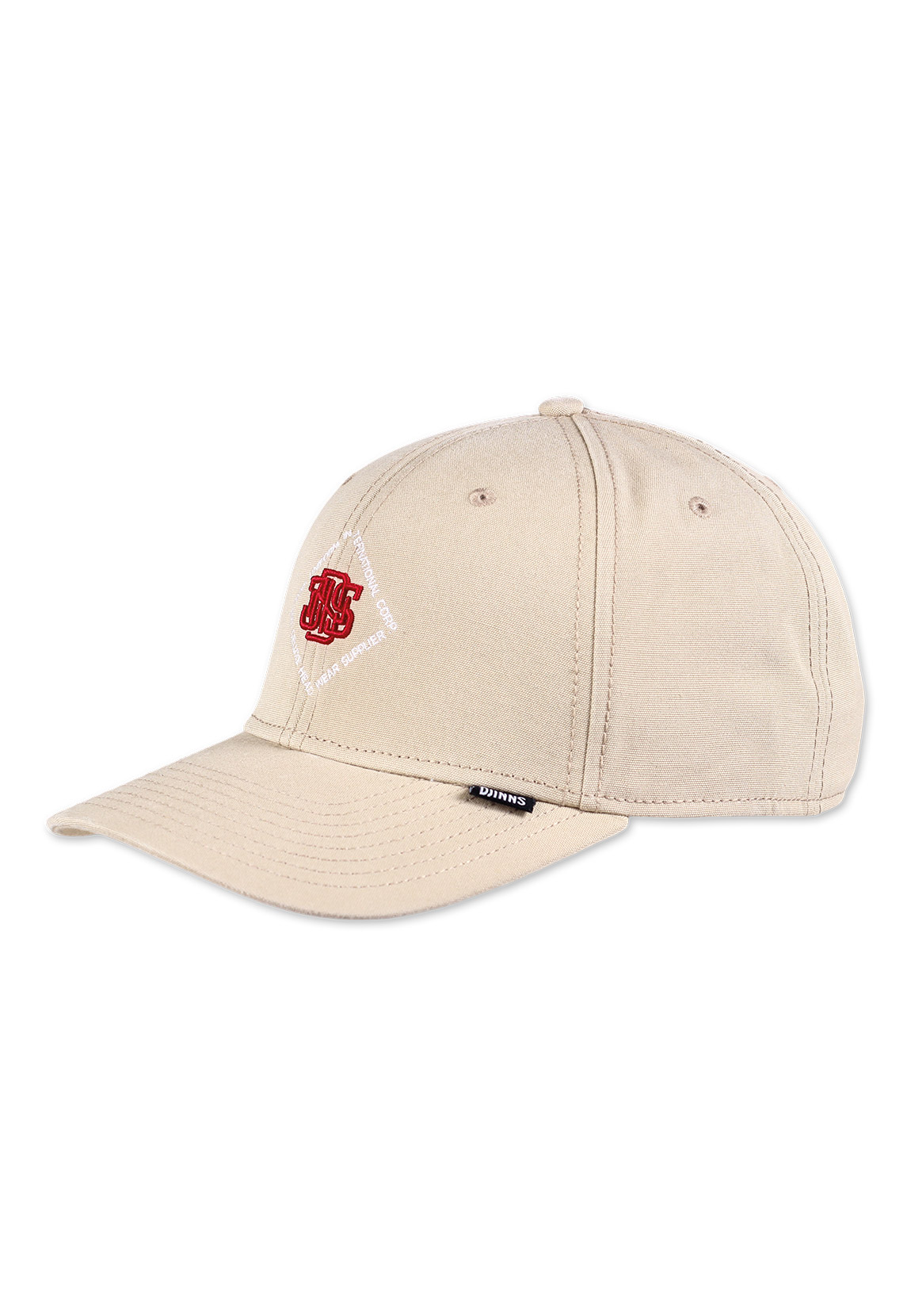 Djinns Snapback Cap 6P TRUEFIT 2.0 NEW DIAMOND Khaki Beige günstig online kaufen