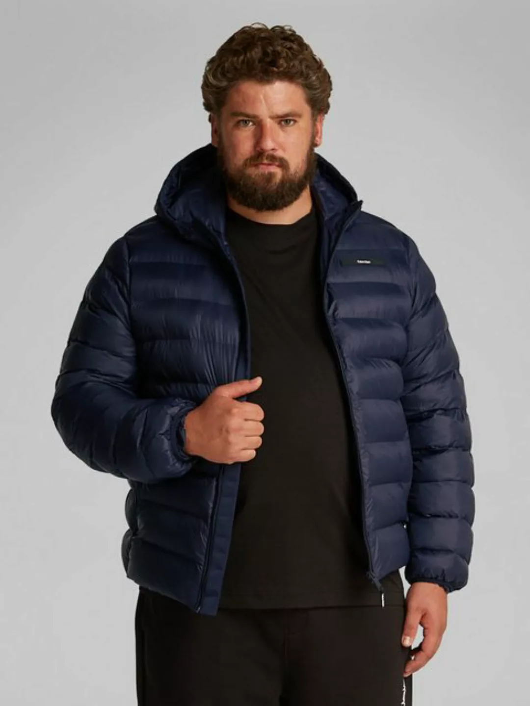 Calvin Klein Big&Tall Steppjacke BT_QUILTED LW HOODED JACKET in Großen Größ günstig online kaufen