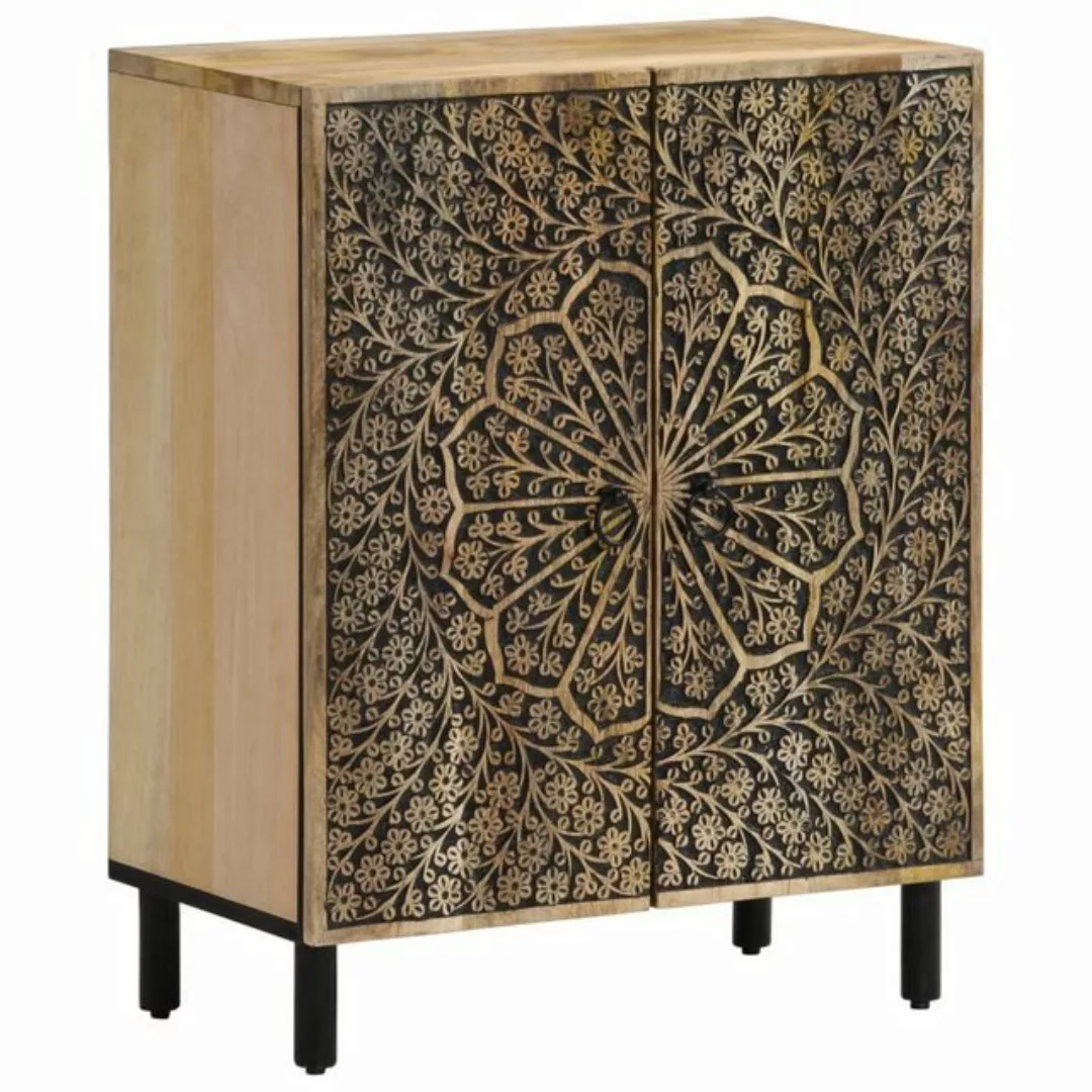 vidaXL Beistellschrank Beistellschrank 60x33x75 cm Massivholz Mango günstig online kaufen