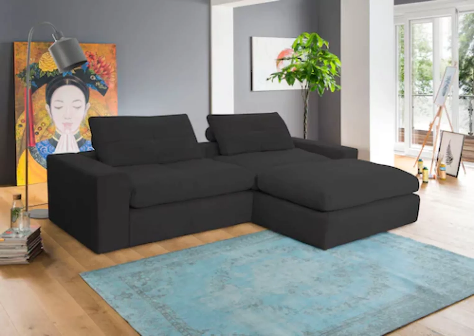 alina Ecksofa »Sandy«, mit losen Sitz- und Rückenkissen günstig online kaufen