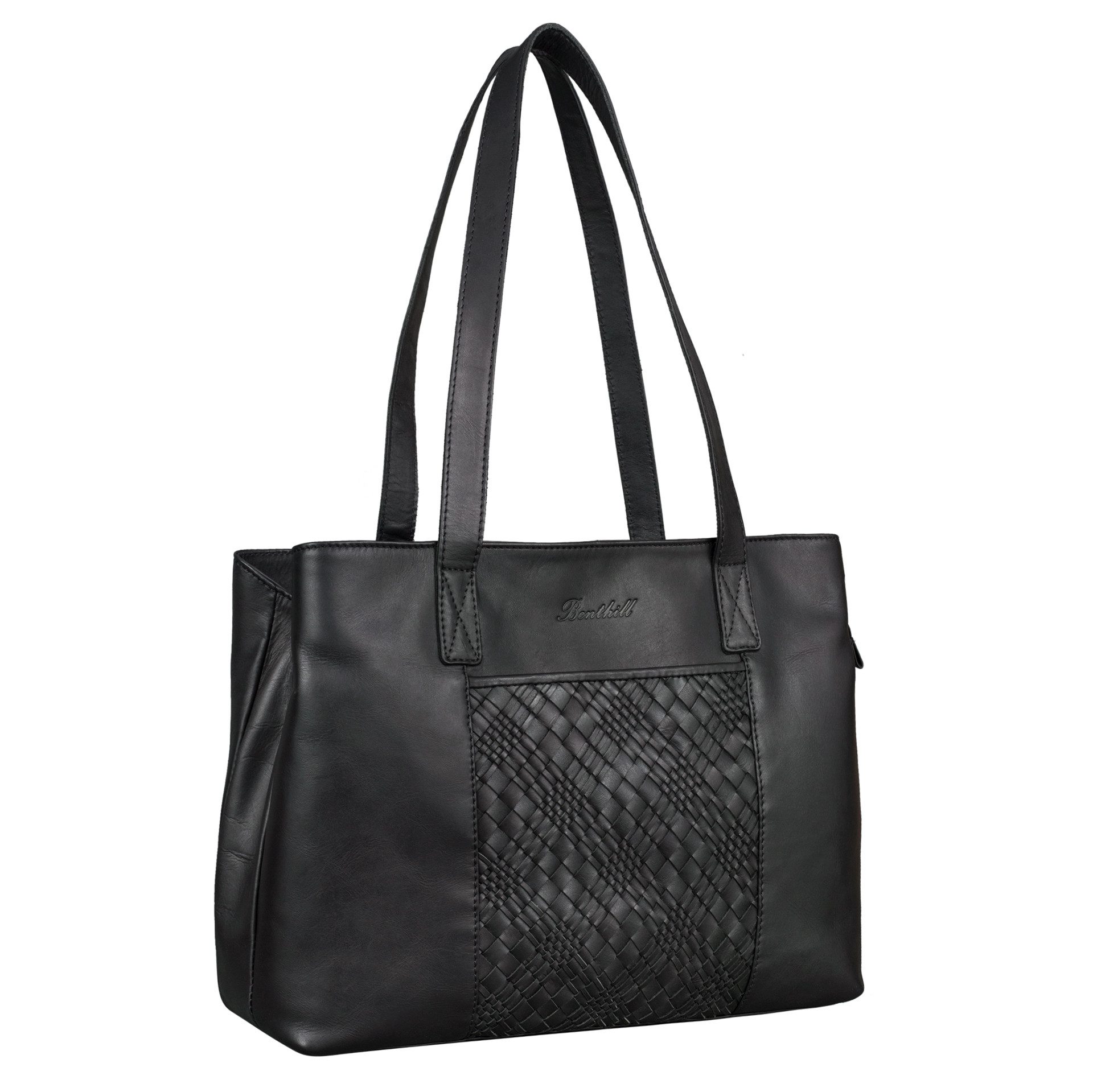 Benthill Henkeltasche Damen Echt Leder Handtasche günstig online kaufen