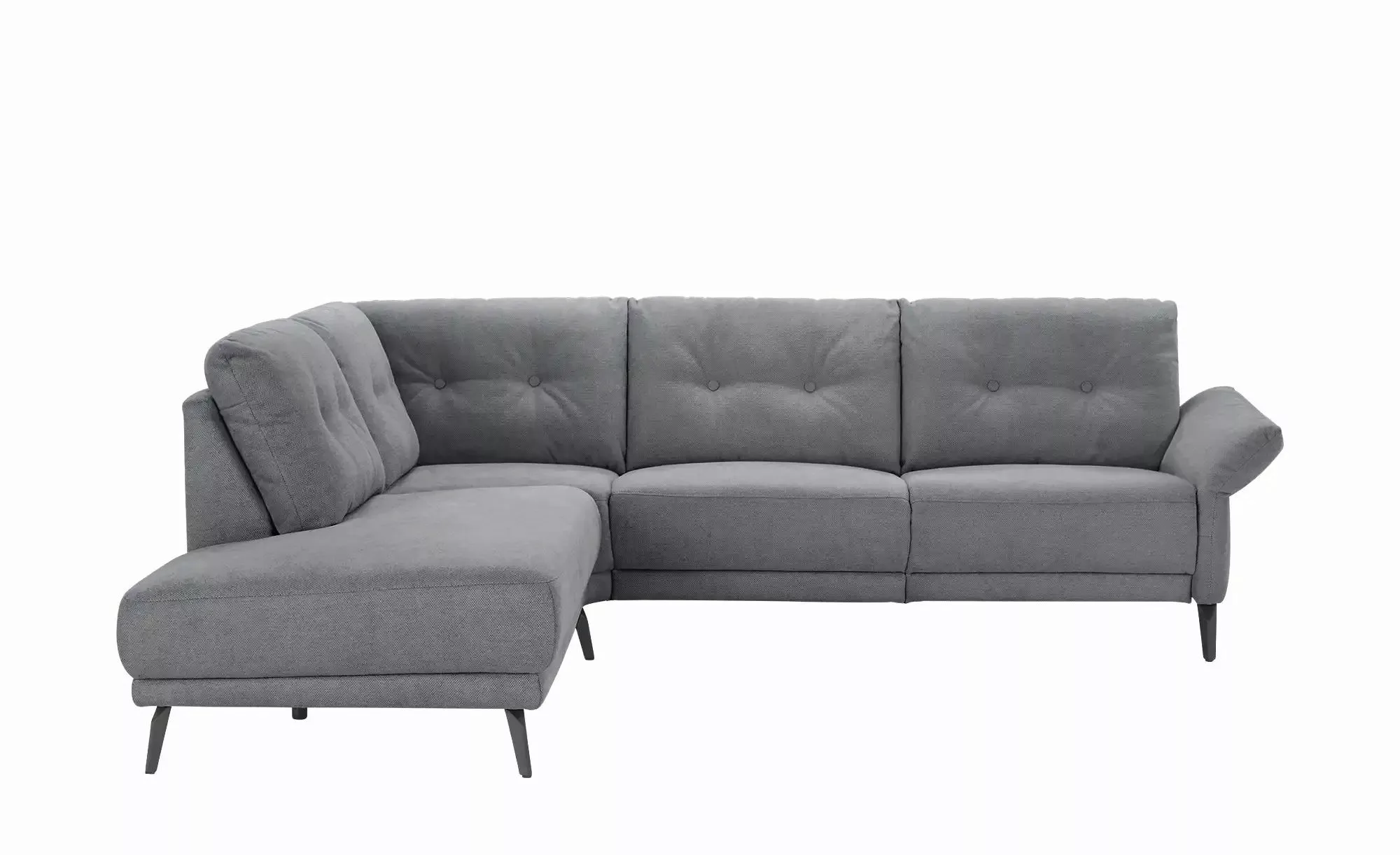 Jette Home Ecksofa   Scope  ¦ grau ¦ Maße (cm): B: 258 H: 88 T: 221.0 Polst günstig online kaufen