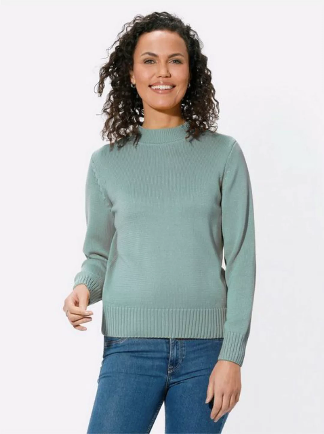 Witt Strickpullover Stehkragenpullover günstig online kaufen