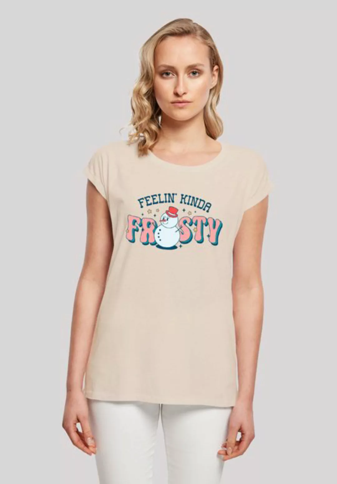 F4NT4STIC T-Shirt "Feelin Kinda Frosty Snowman", Premium Qualität günstig online kaufen