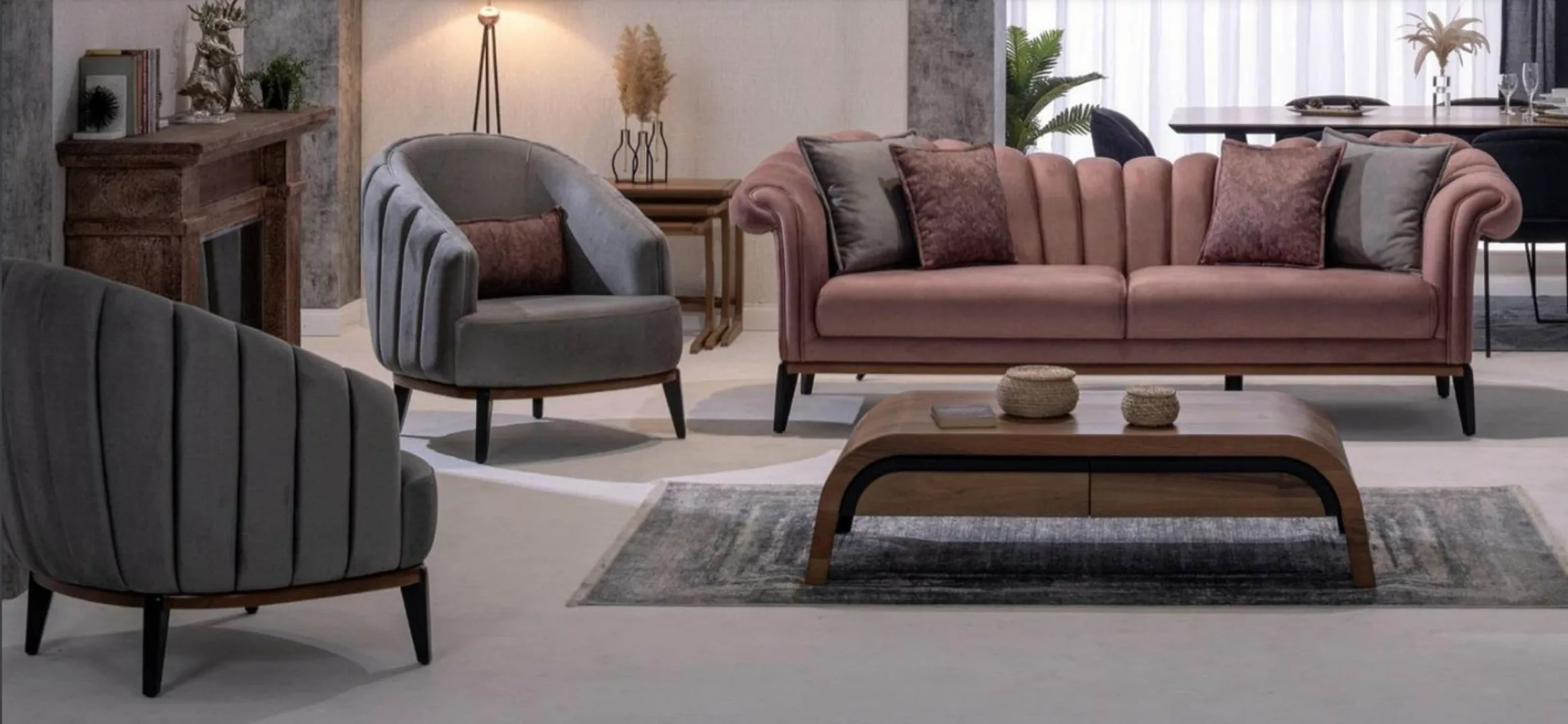 JVmoebel Sofa, Sofagarnitur 311 Sitzer Set Design Sofa Polster Couchen Couc günstig online kaufen