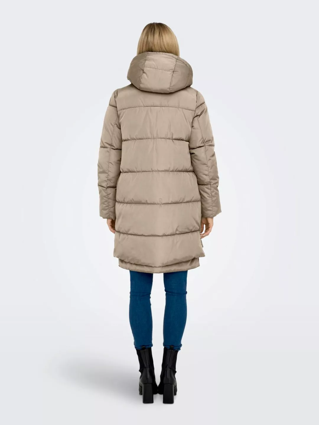 ONLY Steppmantel "ONLNEWNORA LONG PUFFER COAT LIFE CC OTW" günstig online kaufen