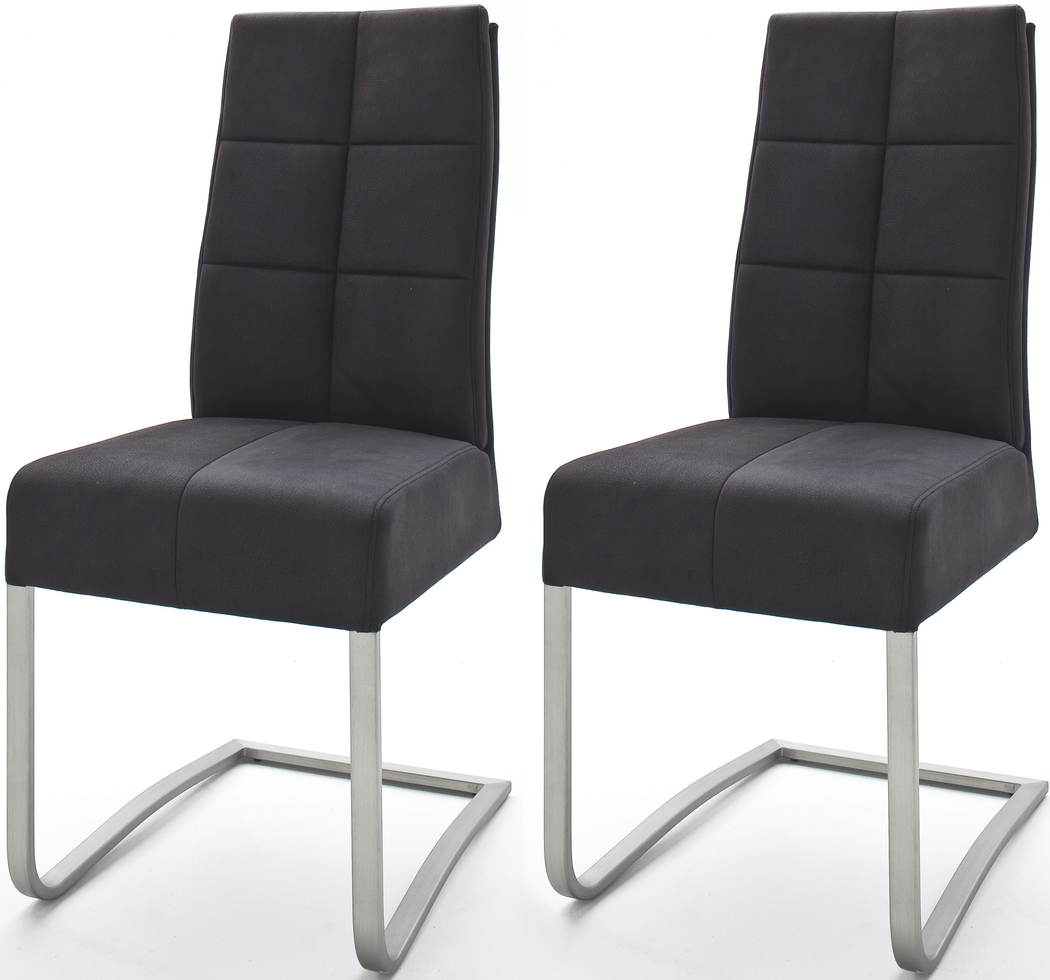 MCA furniture Esszimmerstuhl »Salva Schwingstuhl«, (Set), 2 St., Microfaser günstig online kaufen