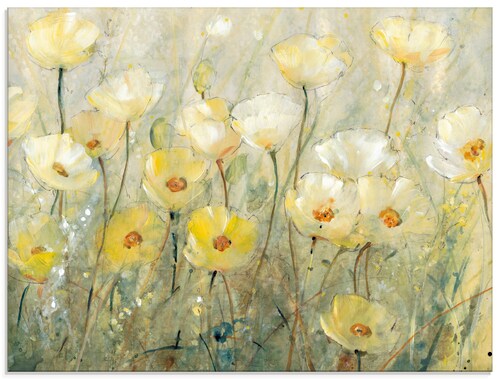 Artland Glasbild "Sommer in voller Blüte II", Blumenwiese, (1 St.), in vers günstig online kaufen