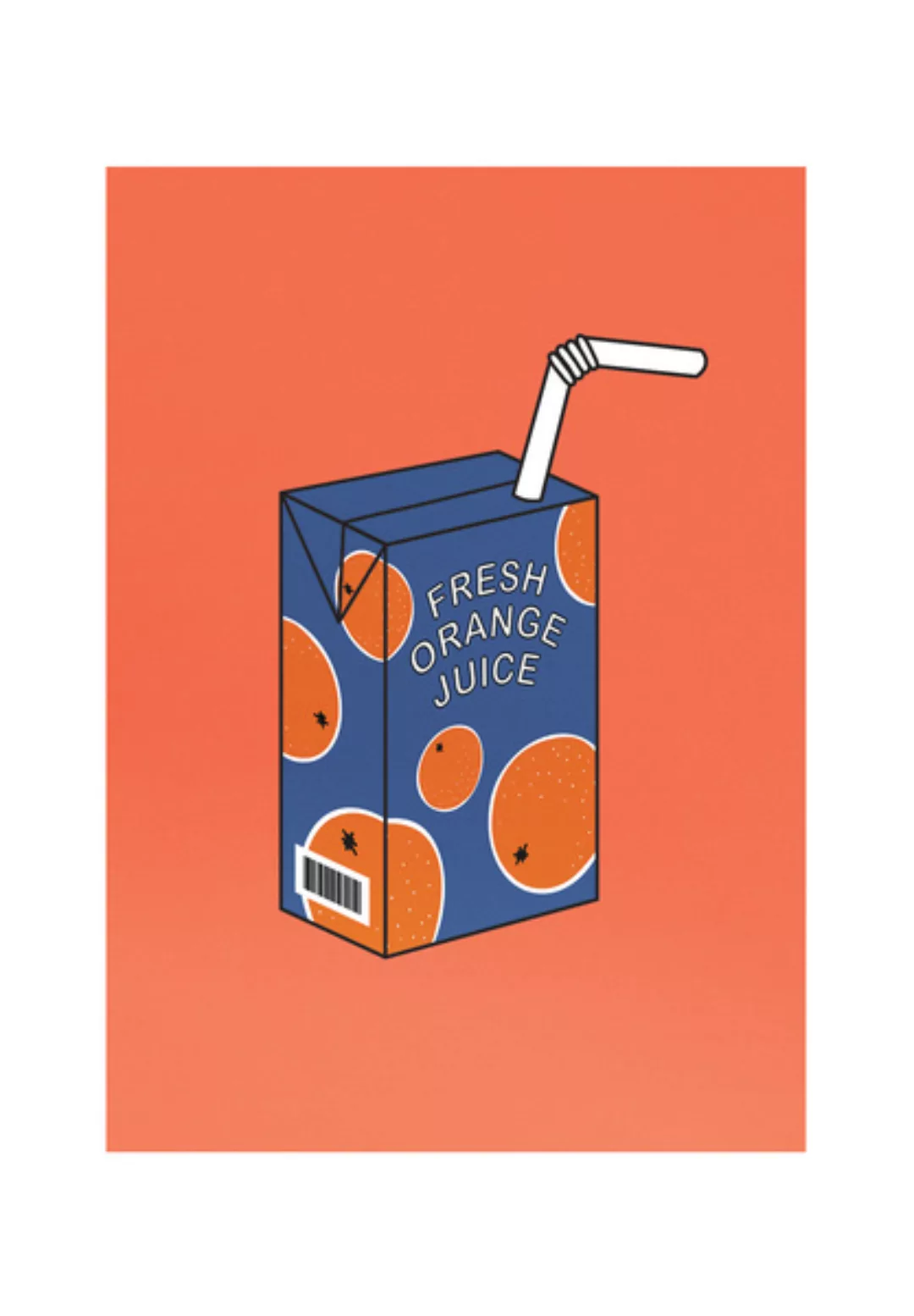 Poster Lifestyle Orange Juice günstig online kaufen