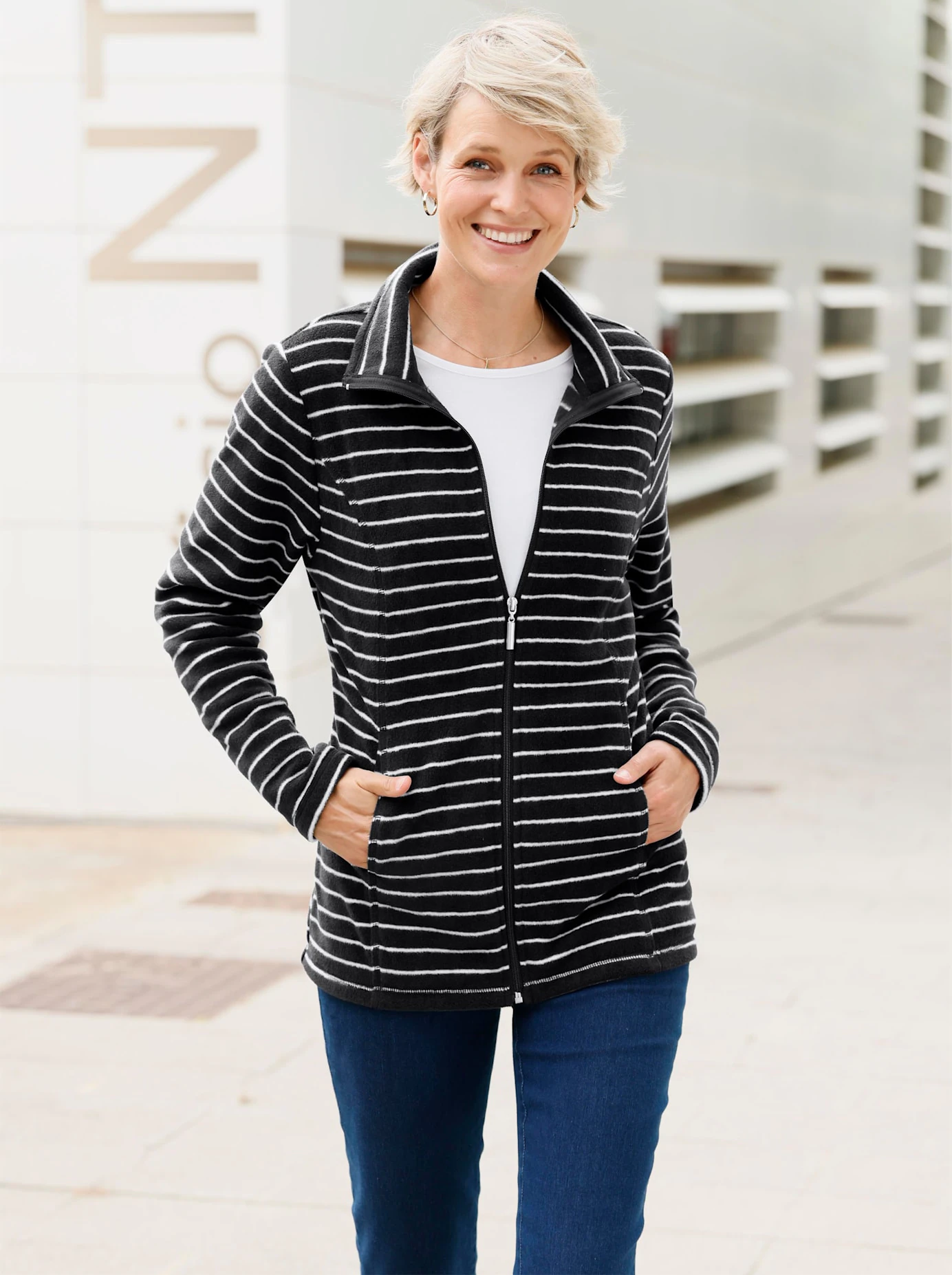 Classic Basics Fleecejacke günstig online kaufen