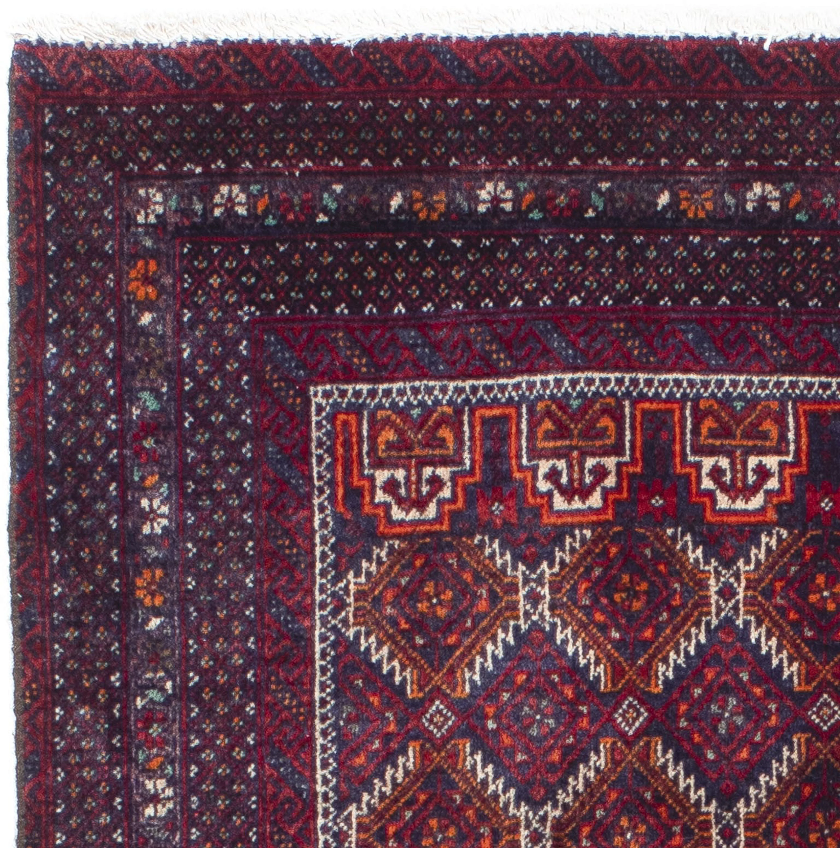 morgenland Orientteppich »Belutsch - 165 x 95 cm - dunkelrot«, rechteckig, günstig online kaufen