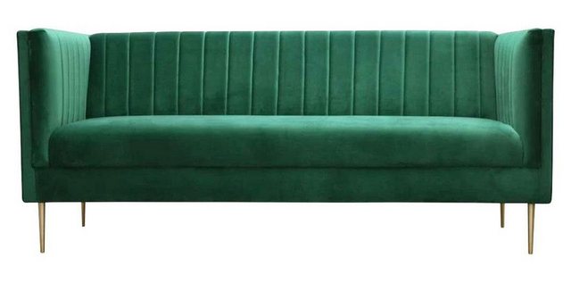 Xlmoebel Sofa Elegantes Grünes Dreisitzer modernes Sofa 3-er Neu, Hergestel günstig online kaufen