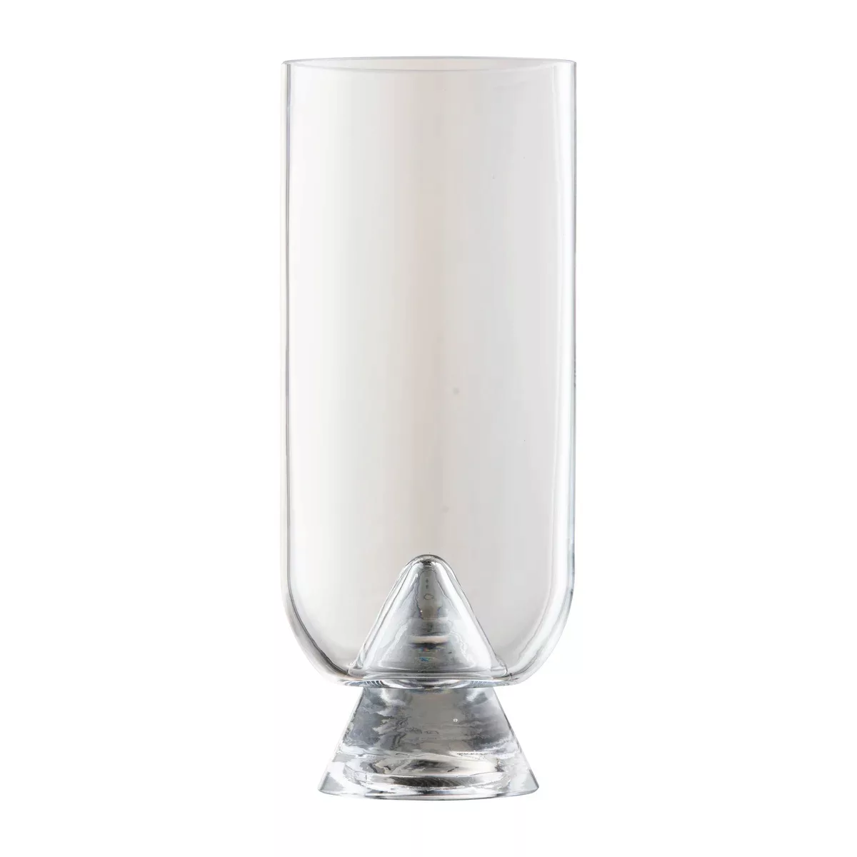 AYTM - Glacies Vase Ø 7,6cm - transparent/H 18cm x Ø 7,6cm günstig online kaufen
