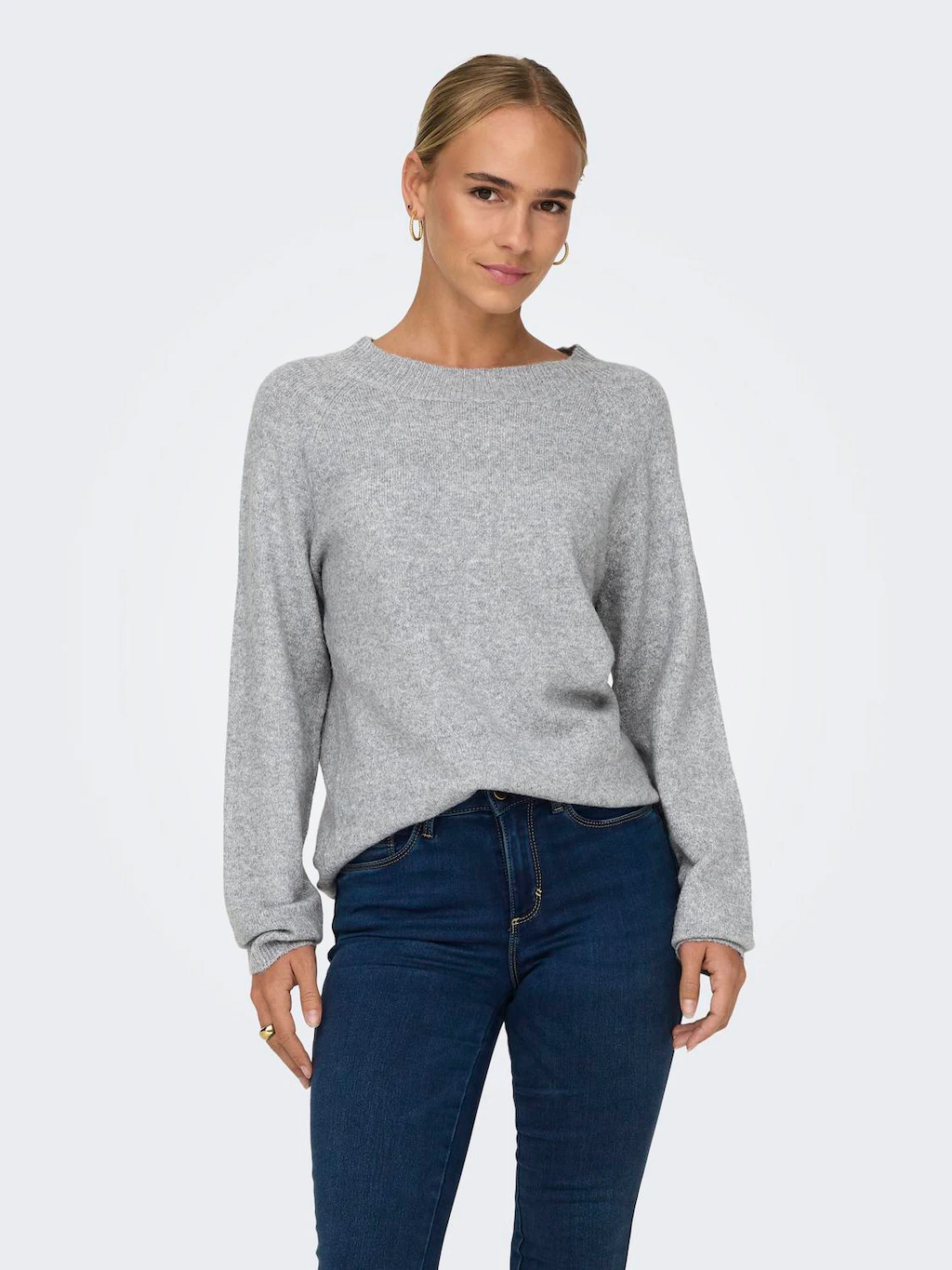 ONLY Rundhalspullover "ONLRICA LIFE L/S PULLOVER KNT NOOS" günstig online kaufen
