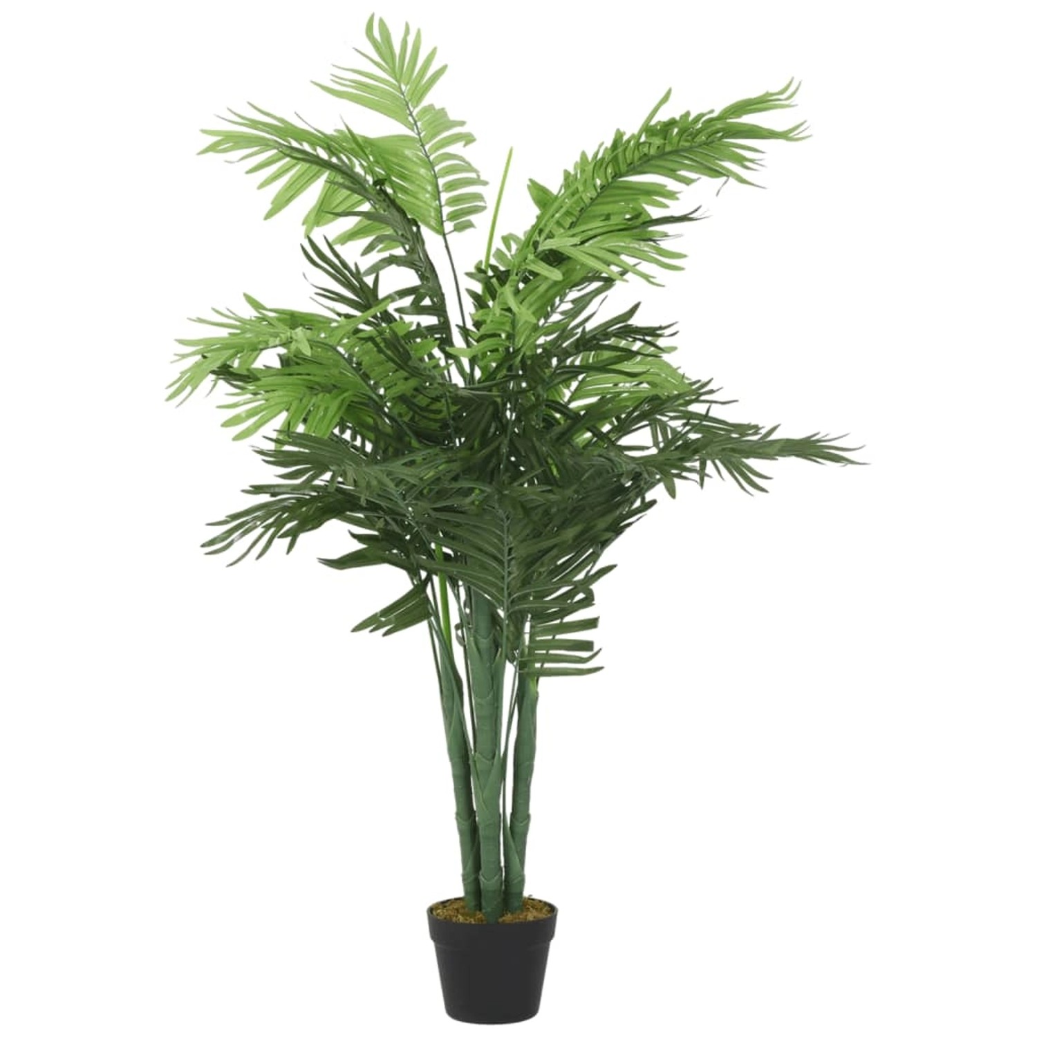 furnicato Palme Künstlich 28 Blätter 120 cm Grün günstig online kaufen