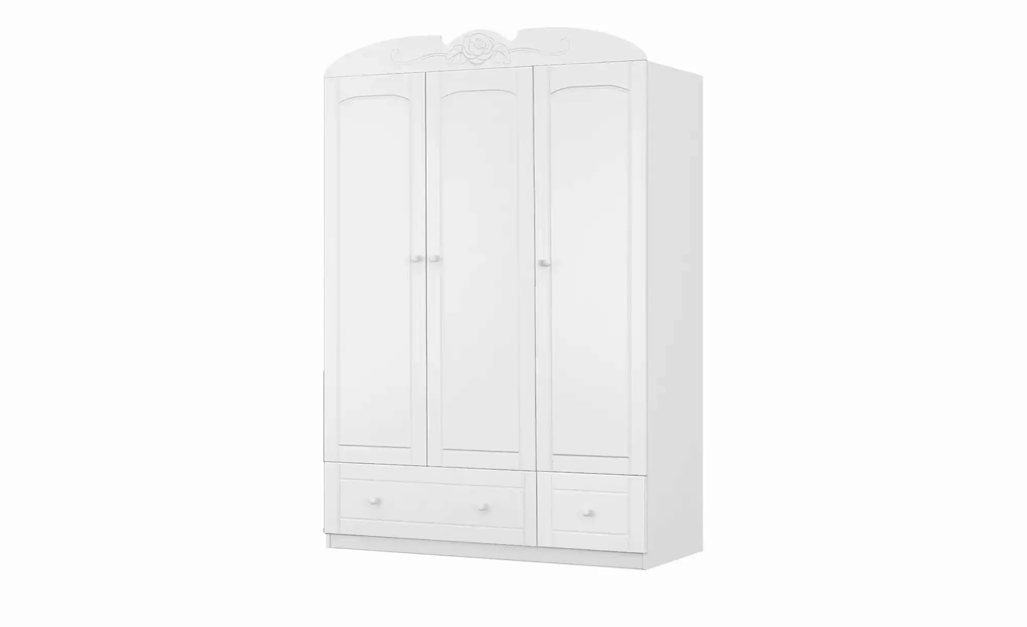 Kleiderschrank  Bianco Fiori ¦ weiß ¦ Maße (cm): B: 56,6 H: 180 Schränke > günstig online kaufen