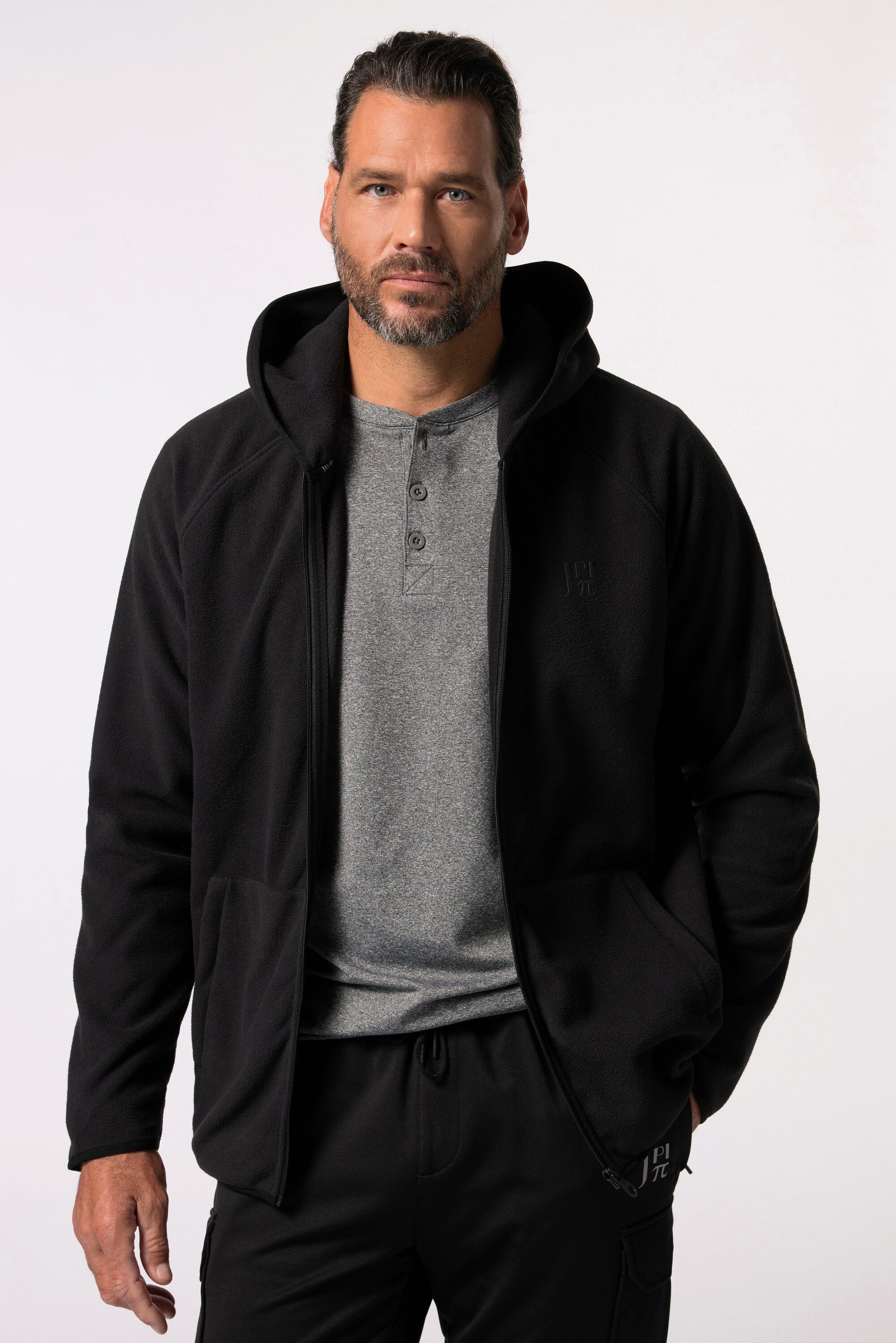 JP1880 Fleecejacke Fleece-Jacke ultraleicht Kapuze bis günstig online kaufen