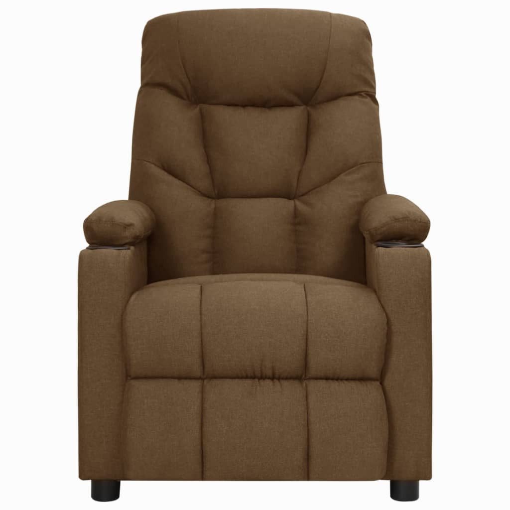 vidaXL Massagesessel Massagesessel mit Aufstehhilfe Braun günstig online kaufen