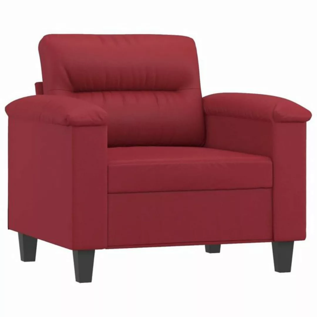 vidaXL Sofa Sessel Weinrot 60 cm Kunstleder günstig online kaufen