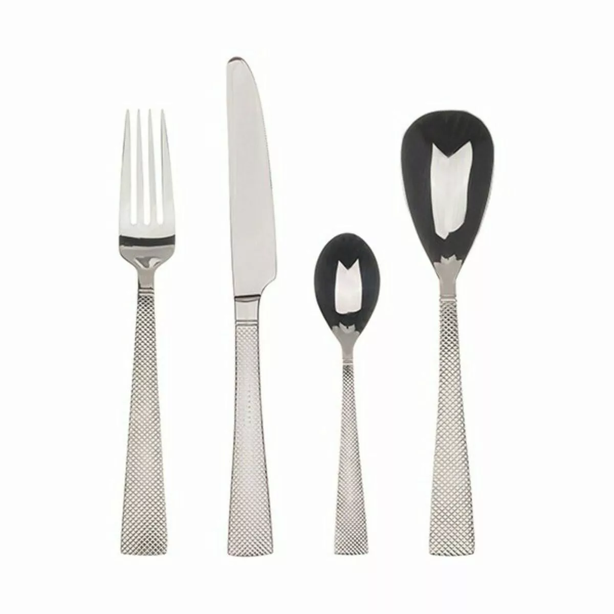 Besteck Bergner Royan Edelstahl Silberfarben (24 Pcs) günstig online kaufen