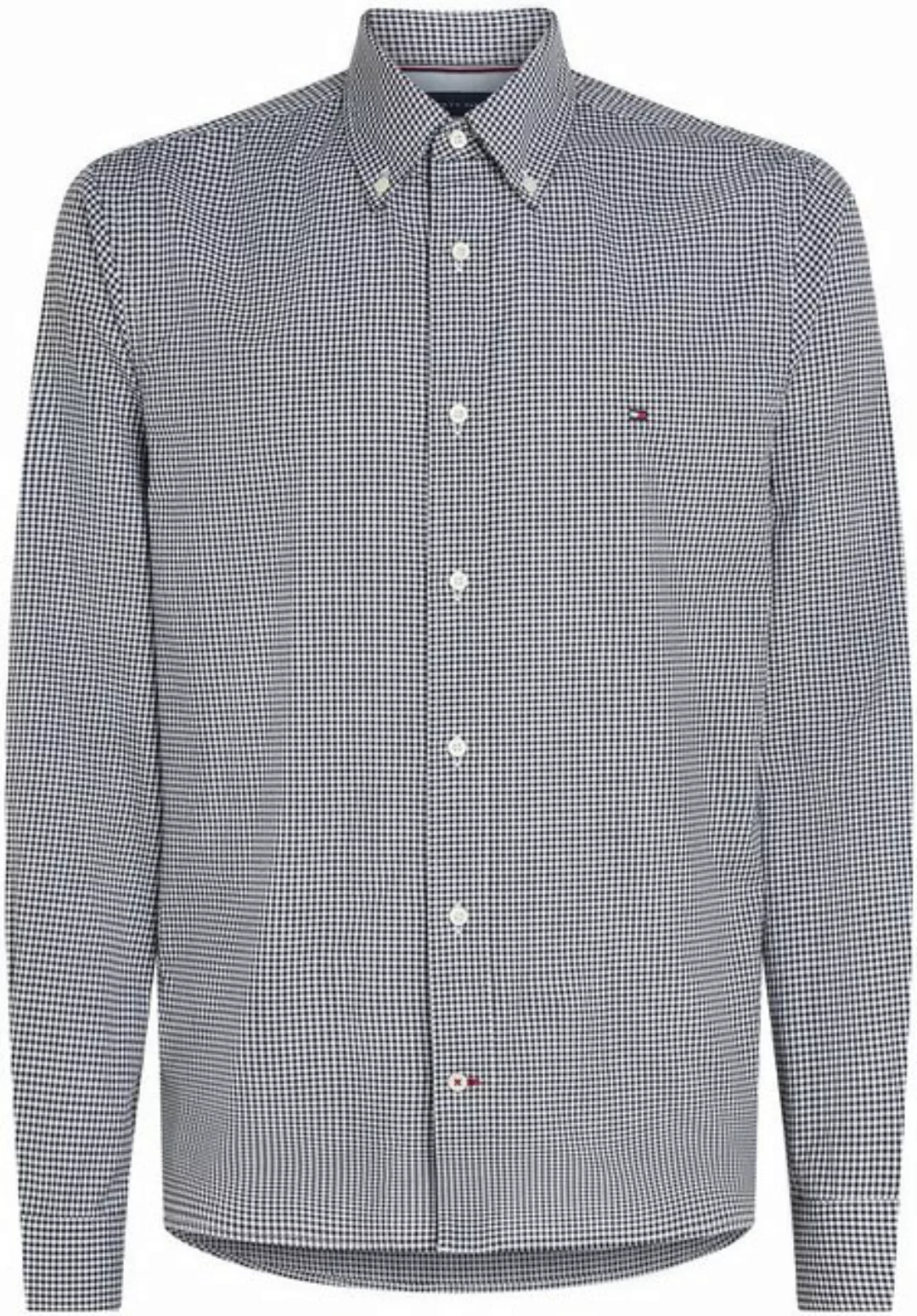 Tommy Hilfiger Langarmhemd NAT. SOFT FLEX GINGHAM RF SHIRT günstig online kaufen