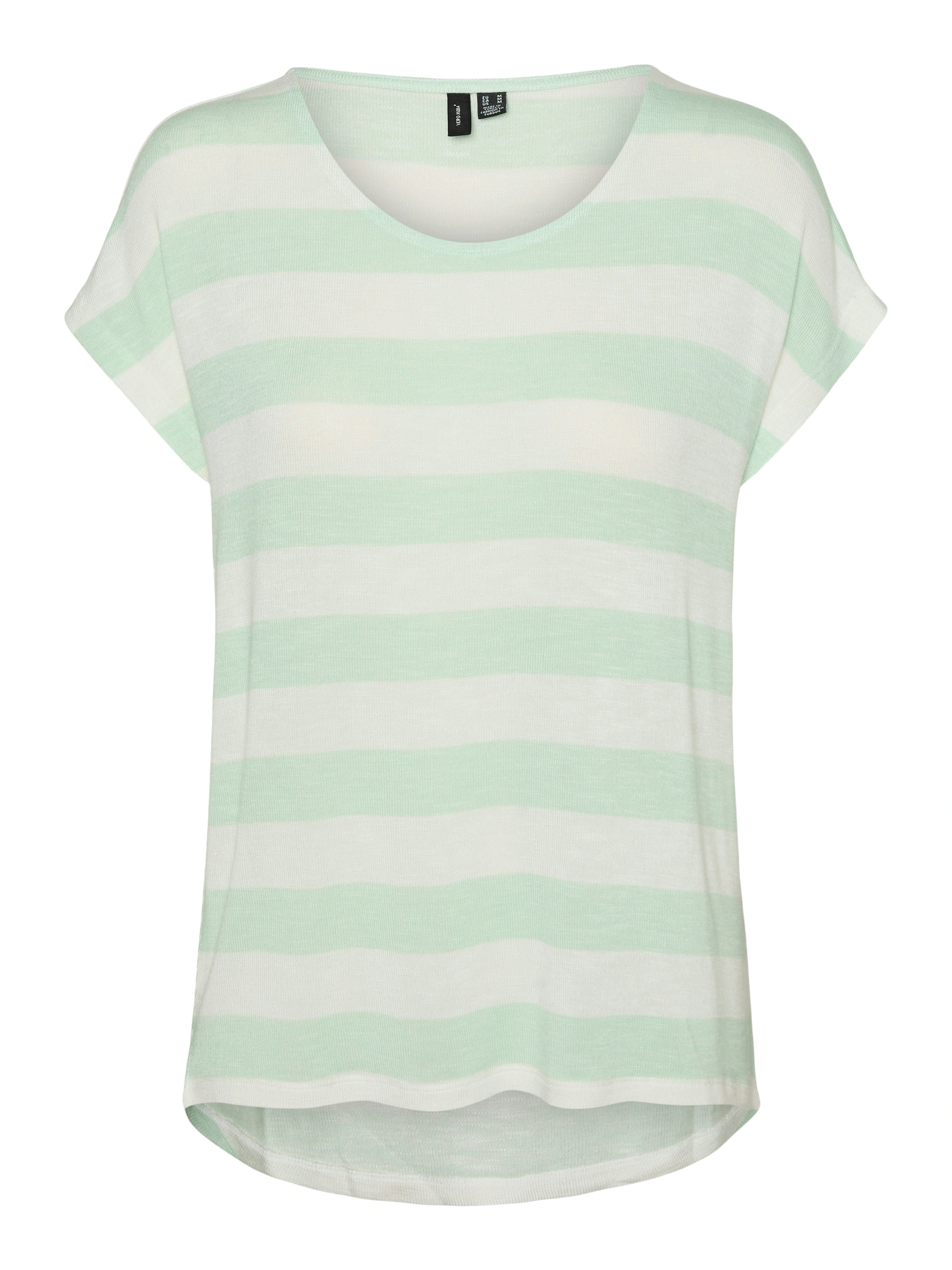 Vero Moda Kurzarmshirt "VMWIDE STRIPE SL TOP GA JRS NOOS" günstig online kaufen