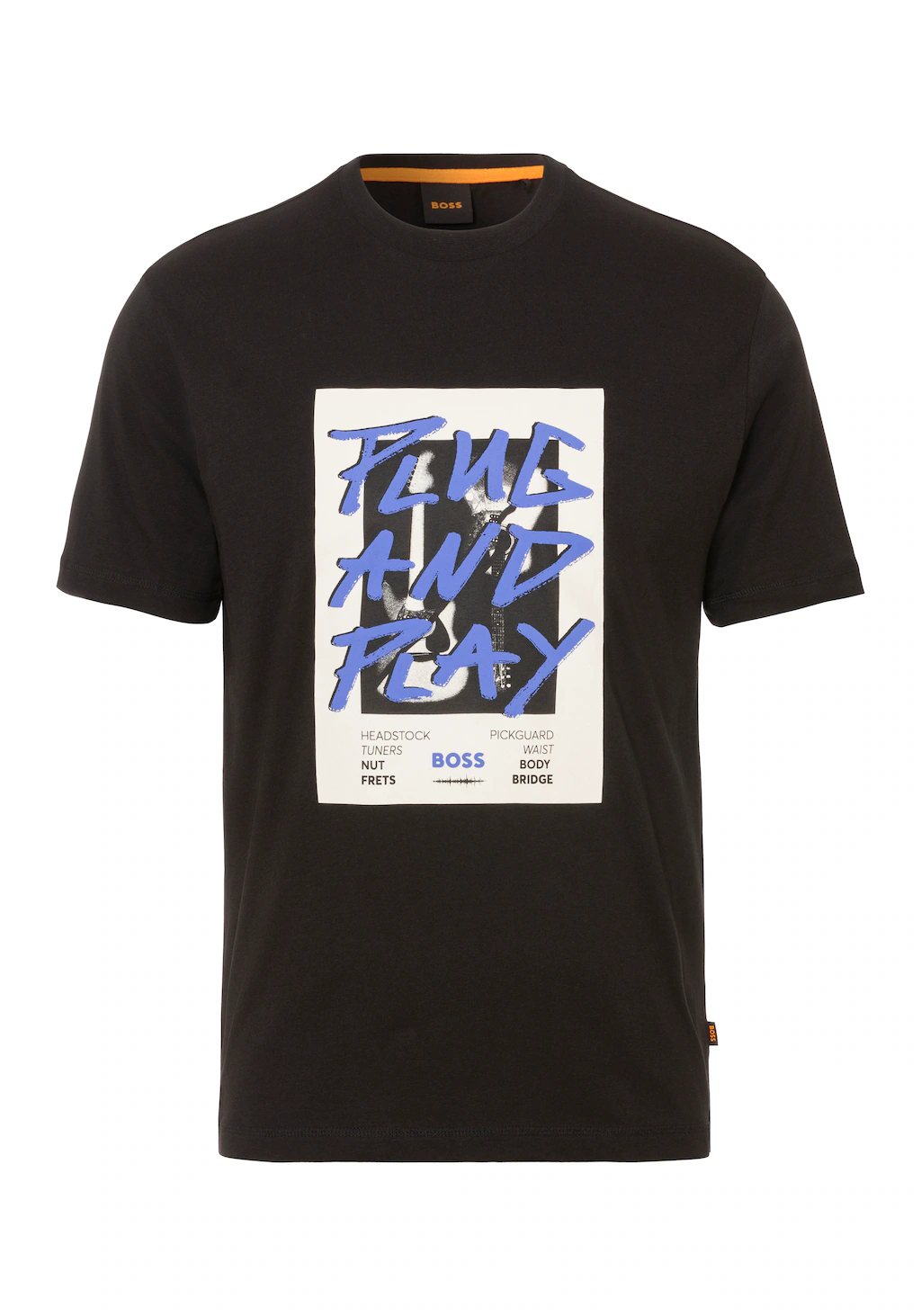 BOSS ORANGE T-Shirt TeePantera mit modischem Frontdruck günstig online kaufen