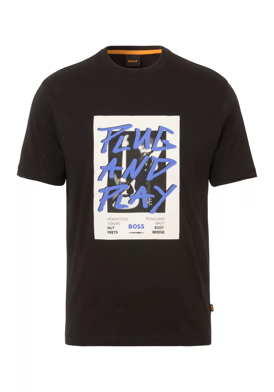 BOSS ORANGE T-Shirt "TeePantera", mit modischem Frontdruck günstig online kaufen