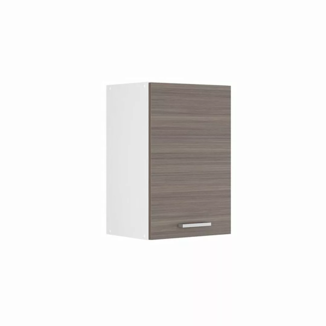 Vicco Schranksystem R-Line, Grau/Weiß, 40 cm mit offenen Regalen günstig online kaufen