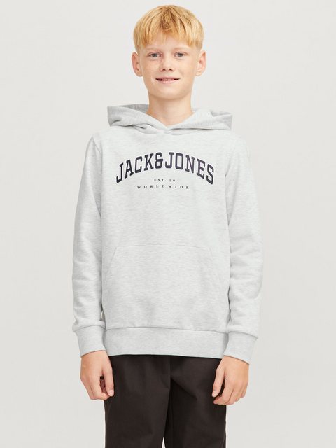 Jack & Jones Junior Kapuzensweatshirt JJECALEB VARSITY SWEAT HOOD NOOS JNR günstig online kaufen