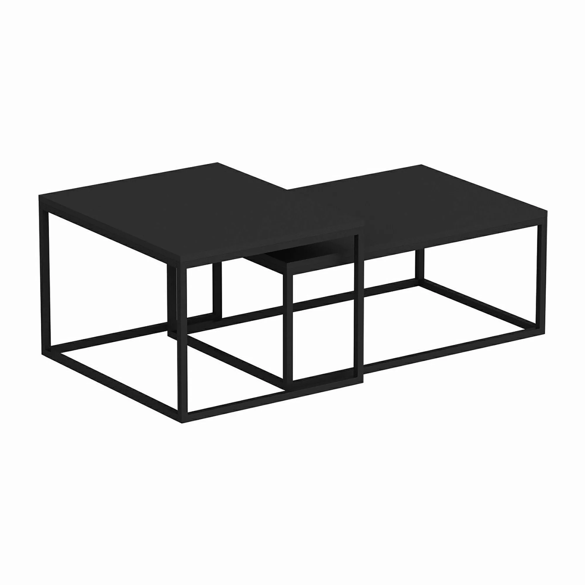 en.casa Satztisch, Aabenraa 2er Set Beistelltisch, günstig online kaufen