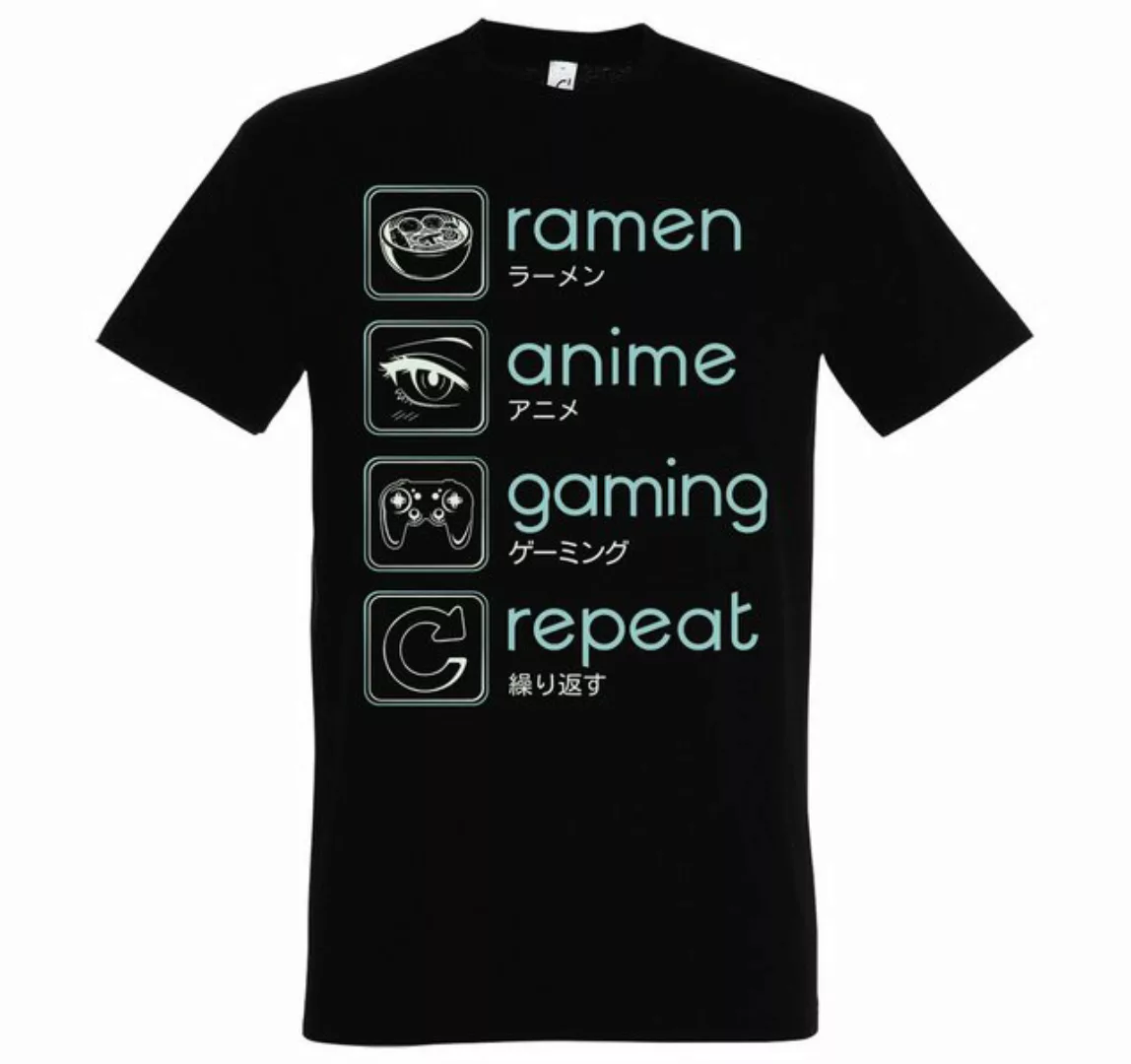 Youth Designz Print-Shirt Ramen Anime Gaming Herren T-Shirt mit lustigen Lo günstig online kaufen