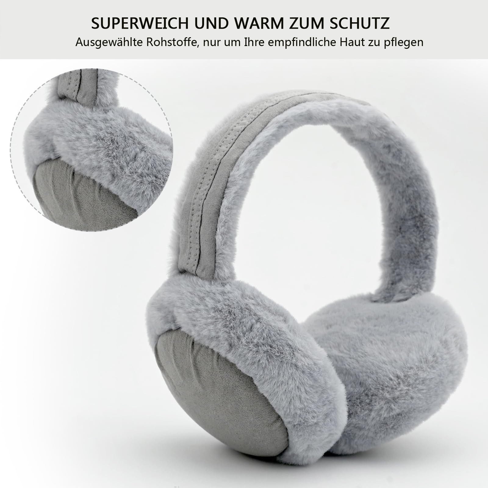 Coonoor Ohrenwärmer Winter Ohrenschützer Faltbare Waschbar günstig online kaufen