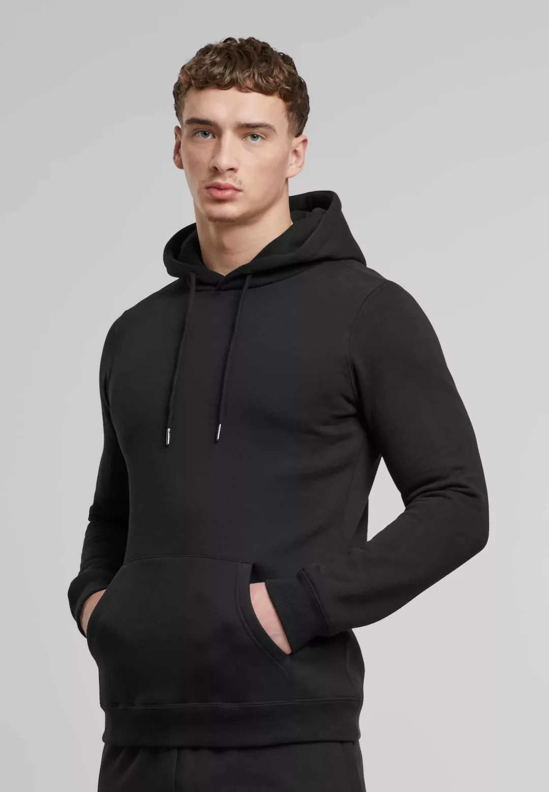 MisterTee Kapuzensweatshirt "MisterTee Basic Hoodie", (1 tlg.) günstig online kaufen