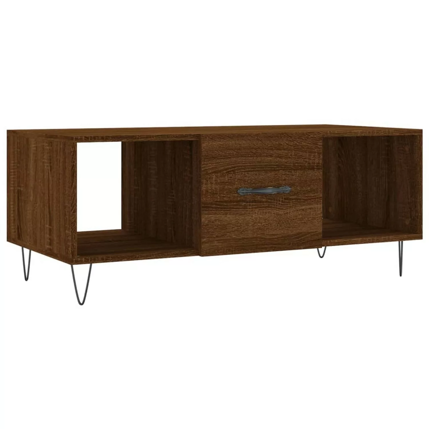 vidaXL Couchtisch Braun Eichen-Optik 102x50x40 cm Holzwerkstoff Modell 6 günstig online kaufen