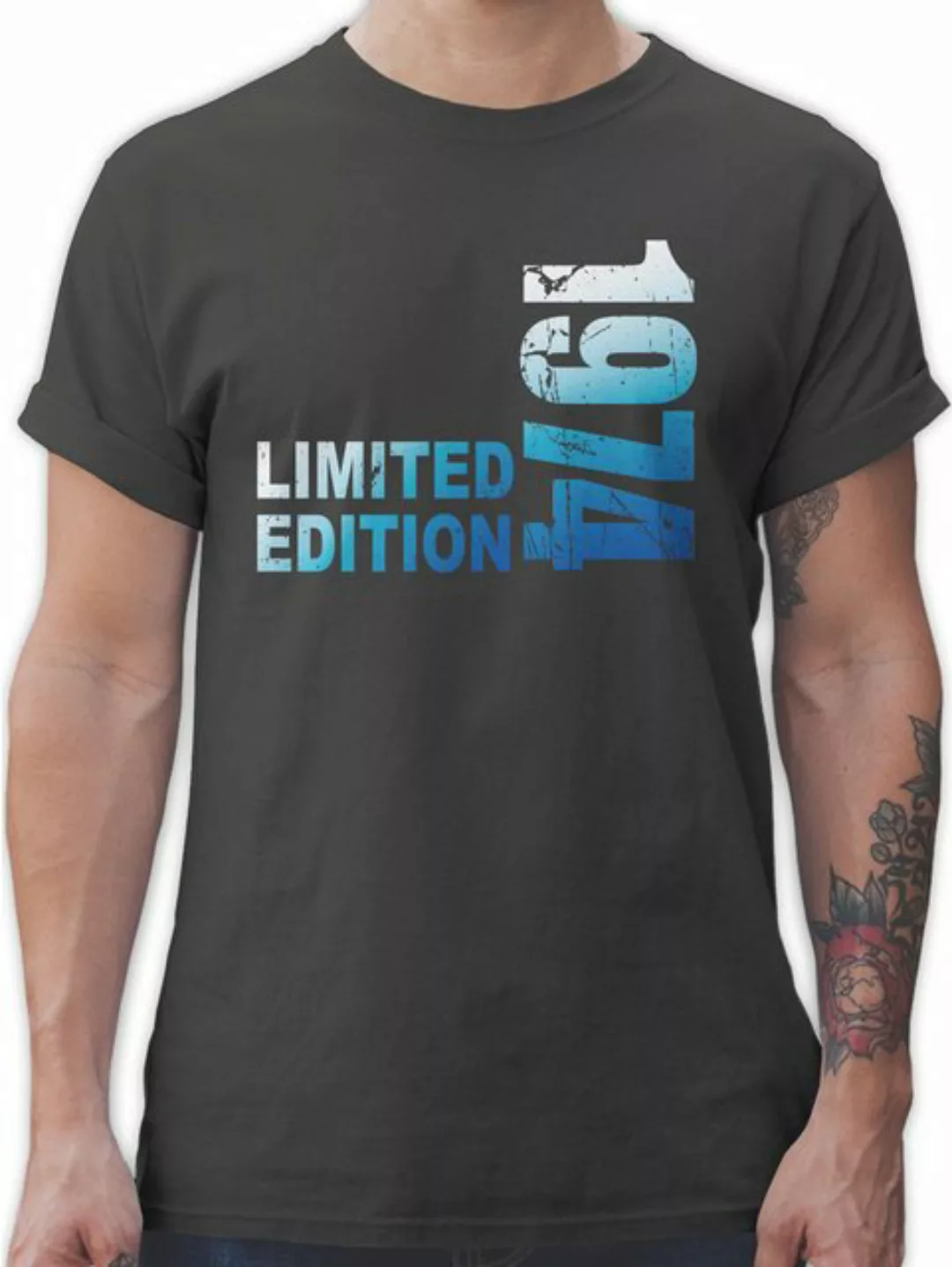 Shirtracer T-Shirt Limited Edition 1974 50. Geburtstag günstig online kaufen