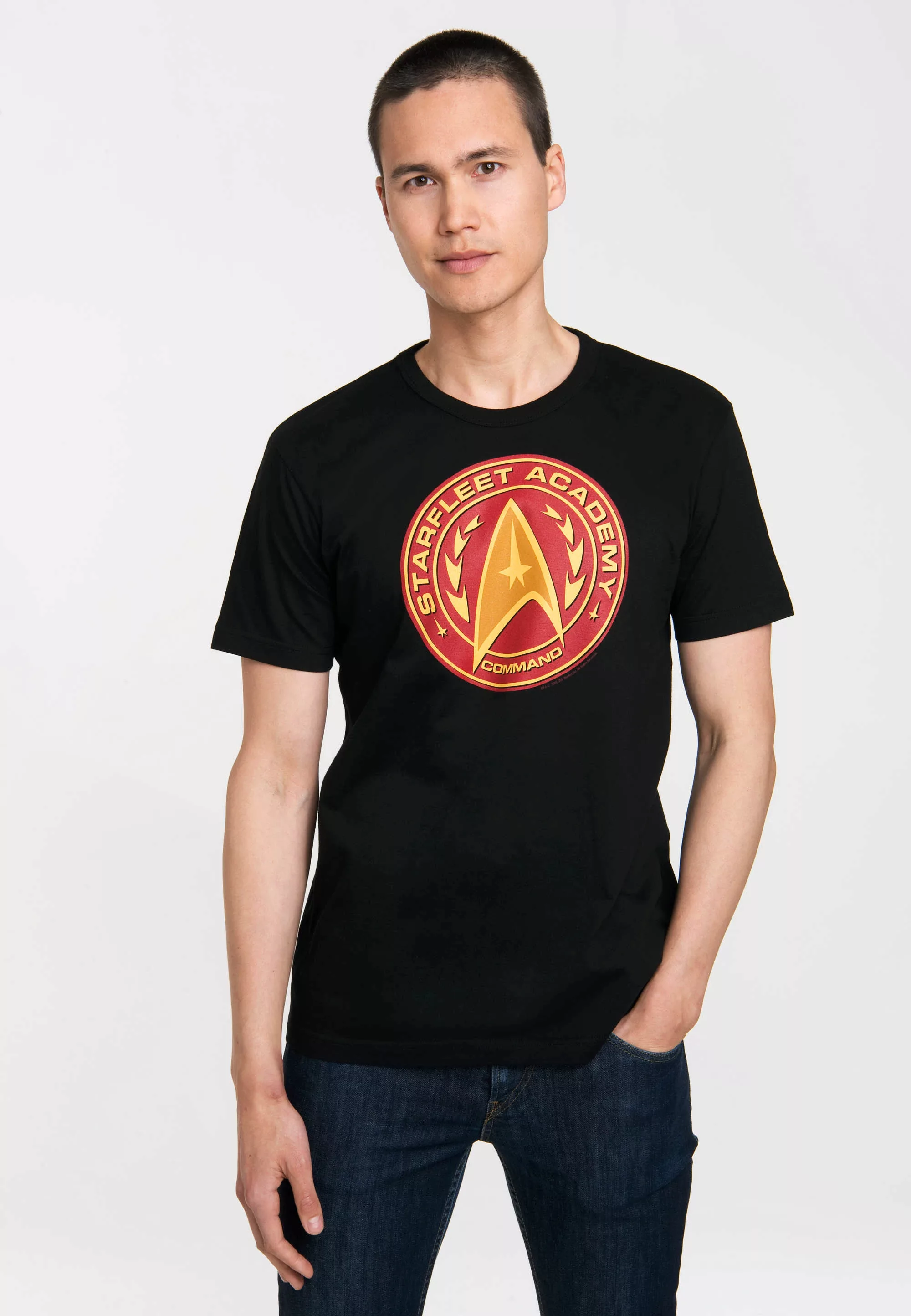 LOGOSHIRT T-Shirt "Star Trek - Starfleet Academy", mit lässigem Star Trek-P günstig online kaufen