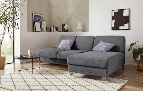 sit&more Ecksofa Clio L-Form, wahlweise mit Bettfunktion oder Vorziehsitz u günstig online kaufen