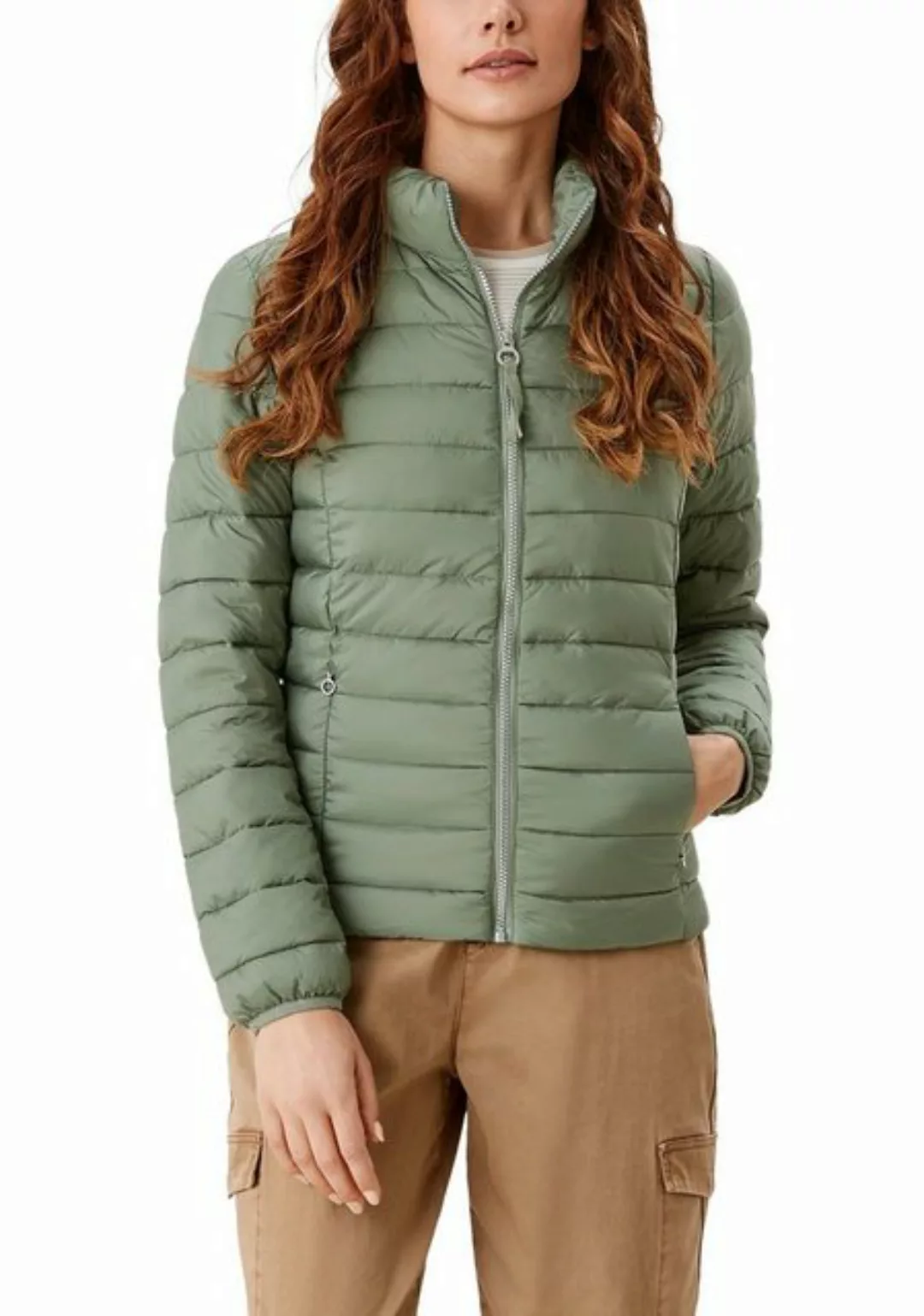 s.Oliver Steppjacke (1, 1-St) leichte Jacke mit Steppung und Stehkragen günstig online kaufen