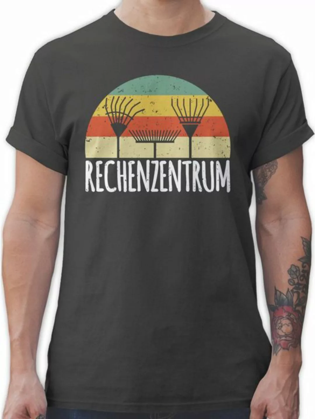 Shirtracer T-Shirt Rechenzentrum - weiß Hobby Outfit günstig online kaufen