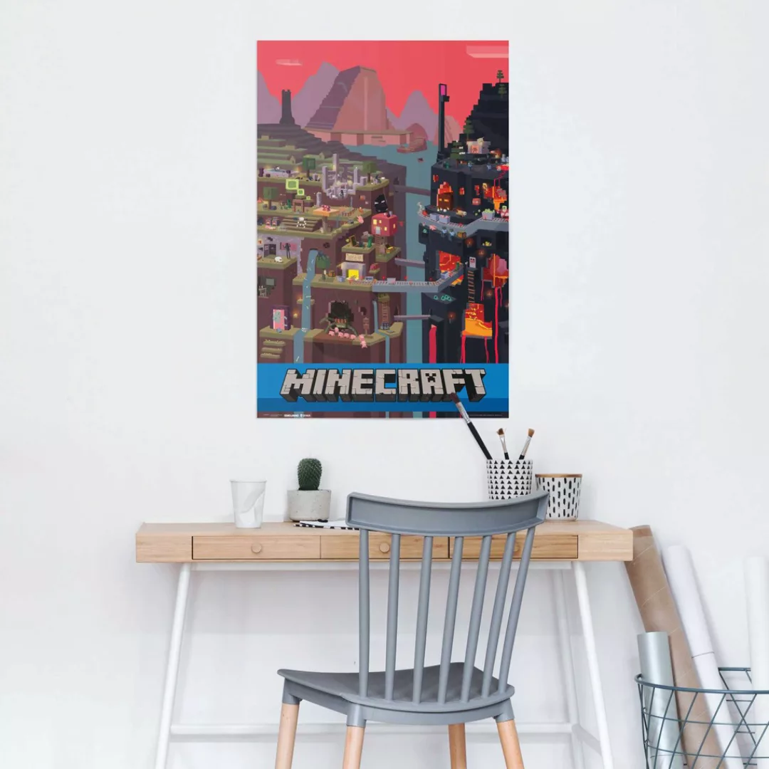 Reinders Poster "Minecraft", (1 St.) günstig online kaufen