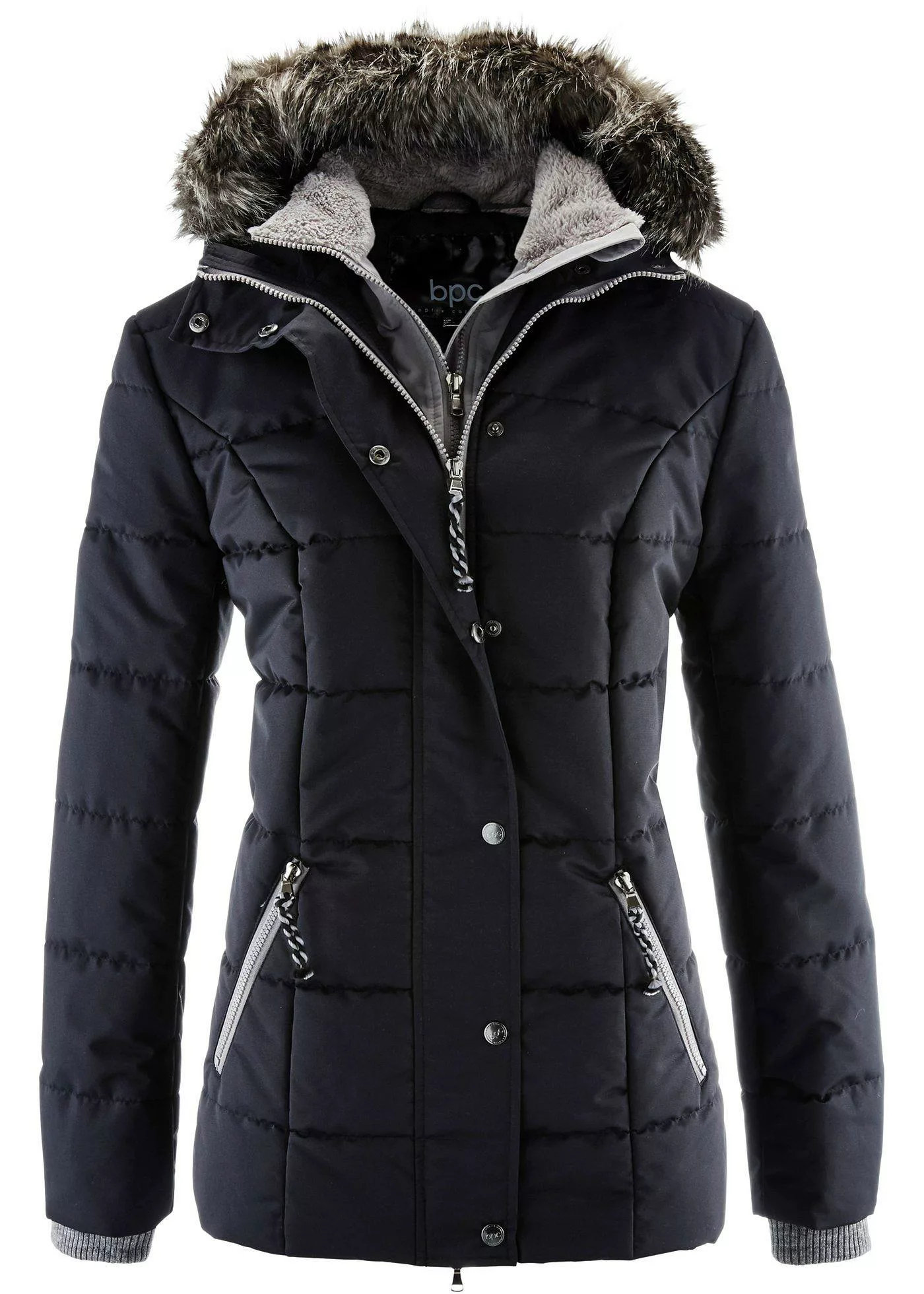 Winterjacke in 2-in1 Optik günstig online kaufen