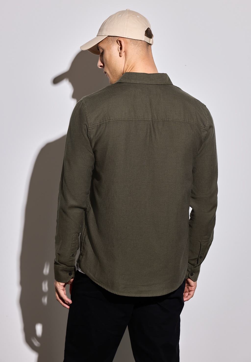 STREET ONE MEN Langarmhemd, aus reiner Baumwolle günstig online kaufen