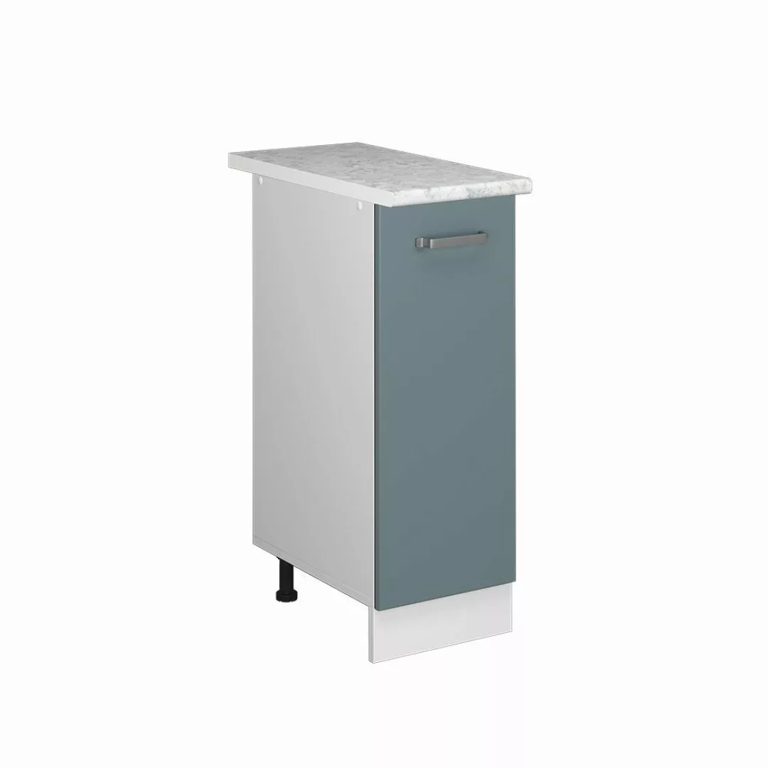 Vicco Schranksystem R-Line, Blau-Grau/Weiß, 30 cm günstig online kaufen