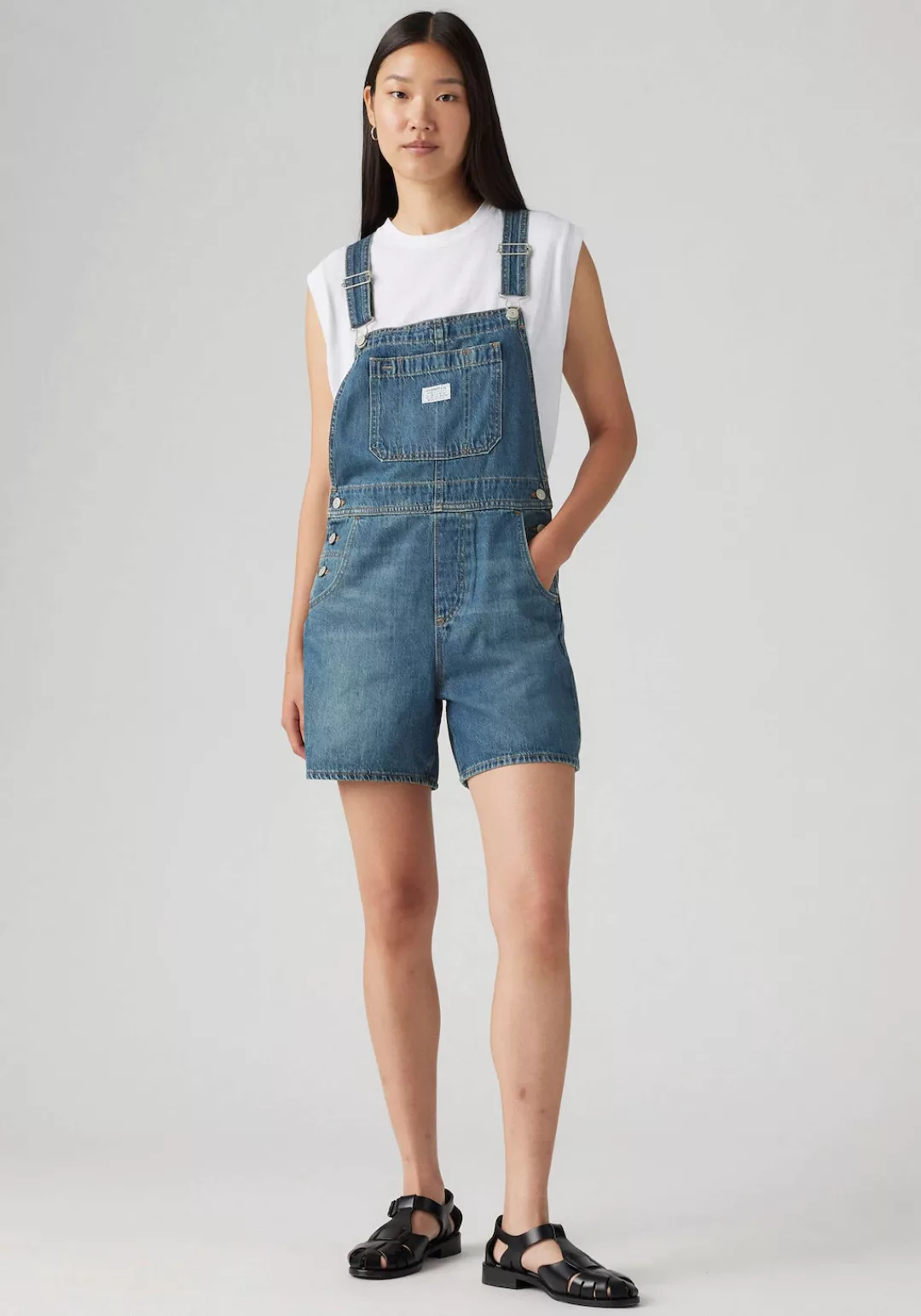 Levis Latzhose "UTILITY SHORTALL", im Five-Pocket Style günstig online kaufen