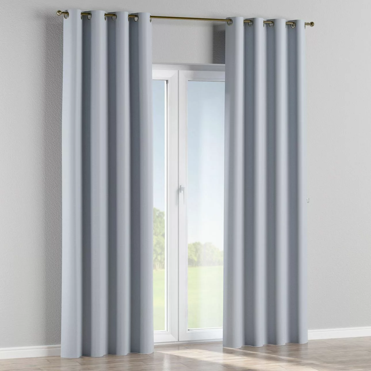 Ösenschal, pastellblau, Dimout 145 cm (269-62) günstig online kaufen