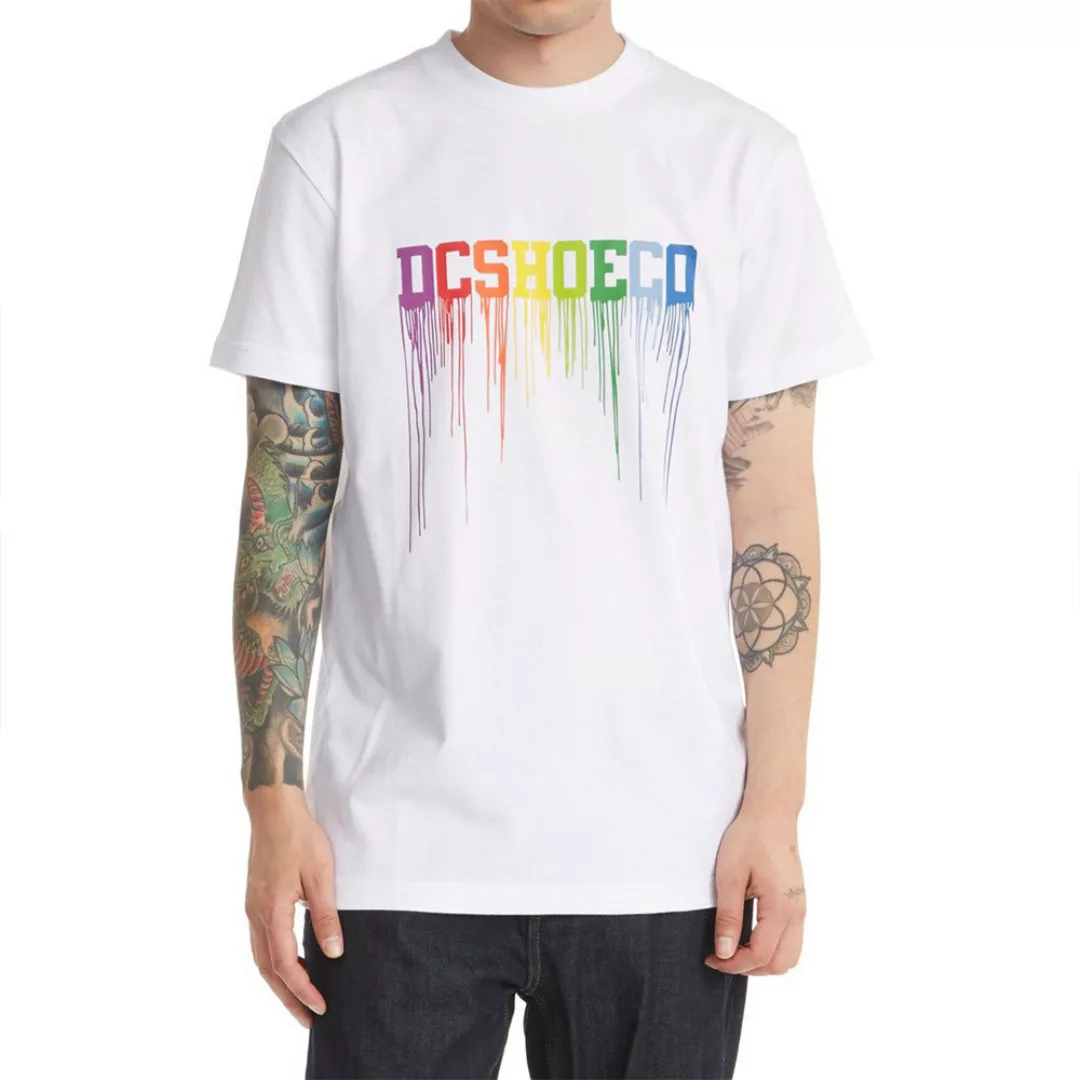 Dc Shoes Dc Drip Kurzärmeliges T-shirt M White günstig online kaufen