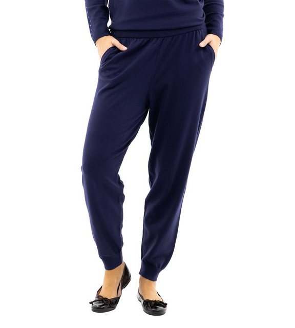 MONACO blue WEEKEND Jogg Pants Sweathose figurumspielend aus Feinstrick günstig online kaufen