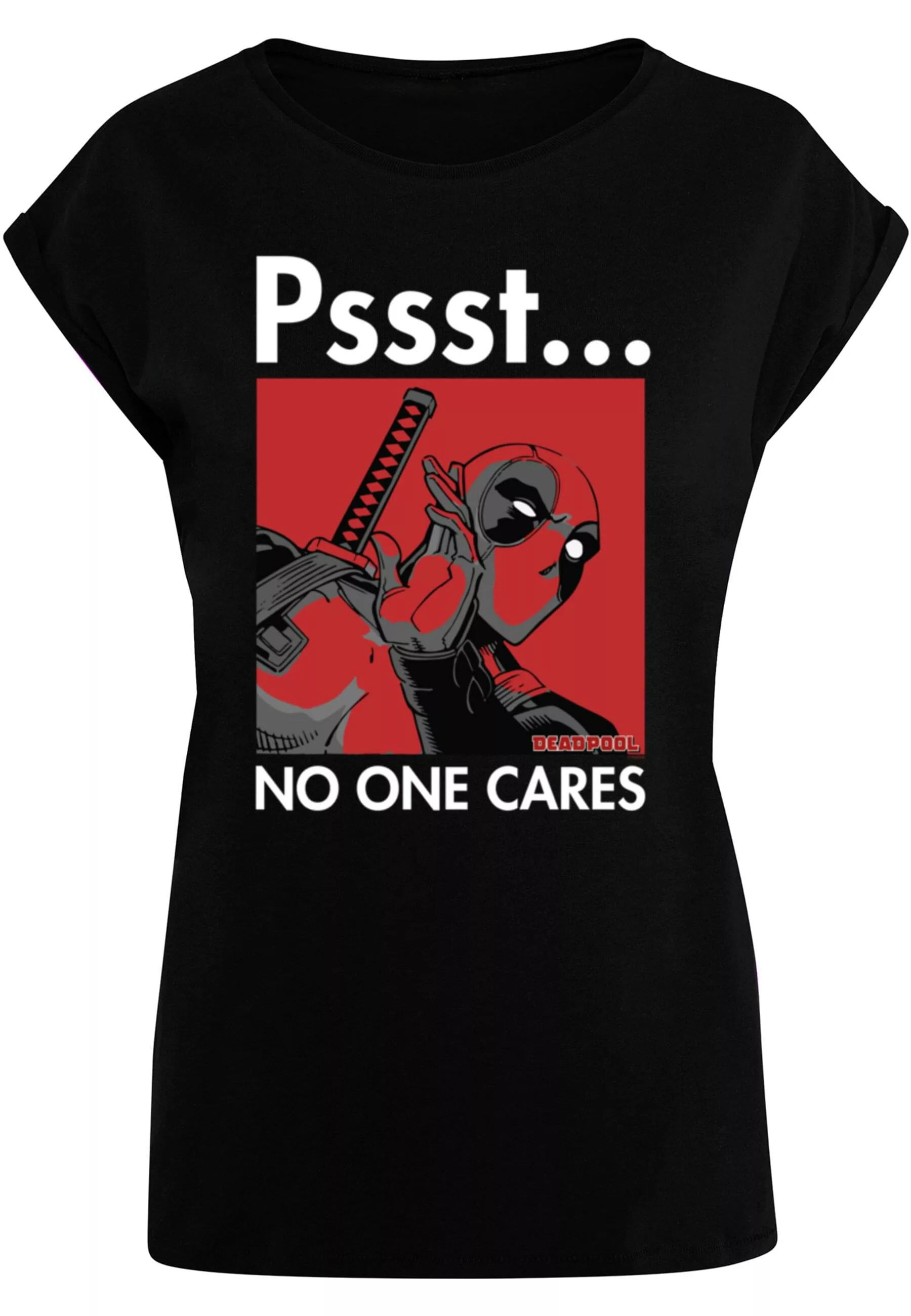 ABSOLUTE CULT T-Shirt "ABSOLUTE CULT Damen Ladies Deadpool - No One Cares T günstig online kaufen