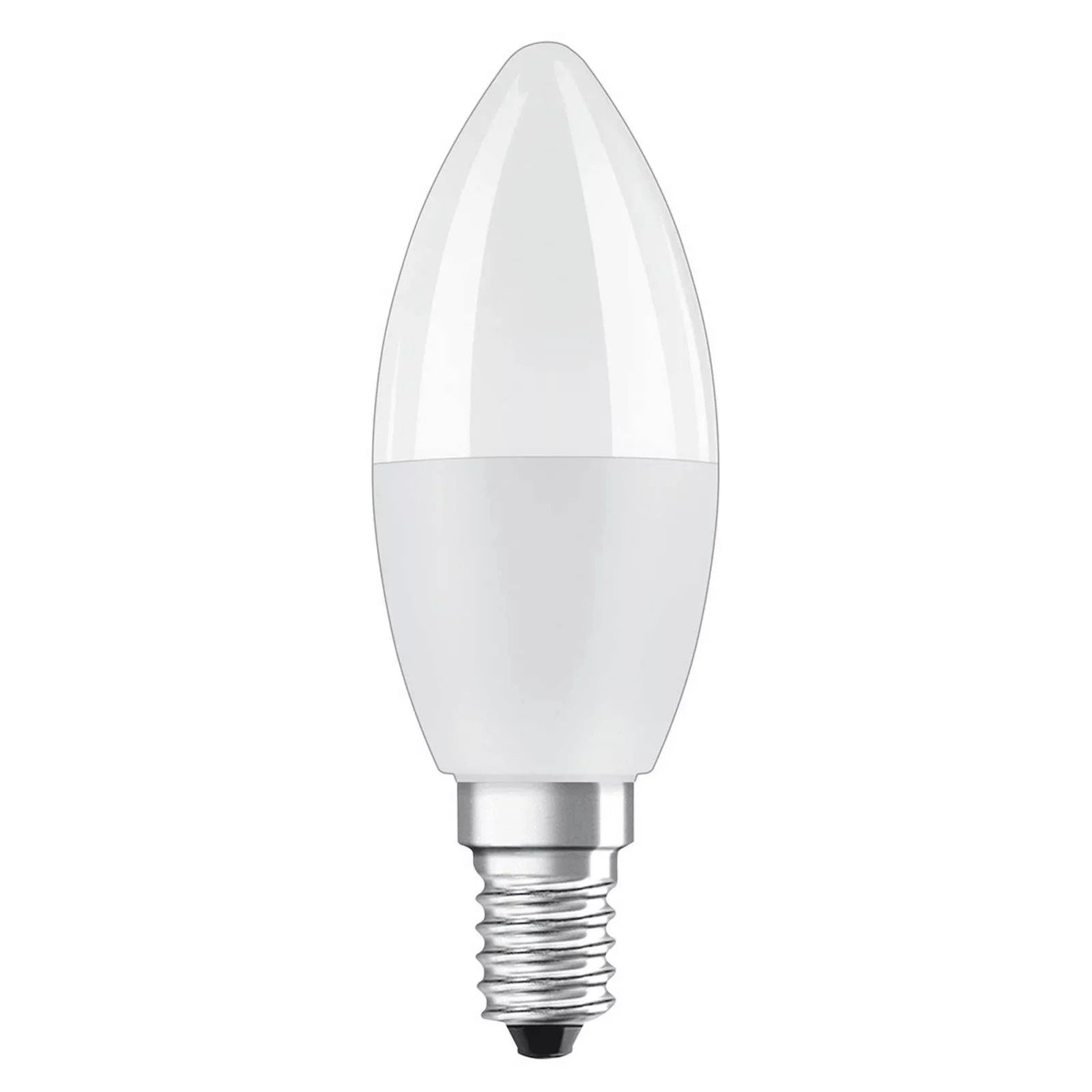 Osram LED-Leuchtmittel E14 Kerzenform 4,9 W 470 lm 10,7 x 3,7 cm (H x Ø) günstig online kaufen